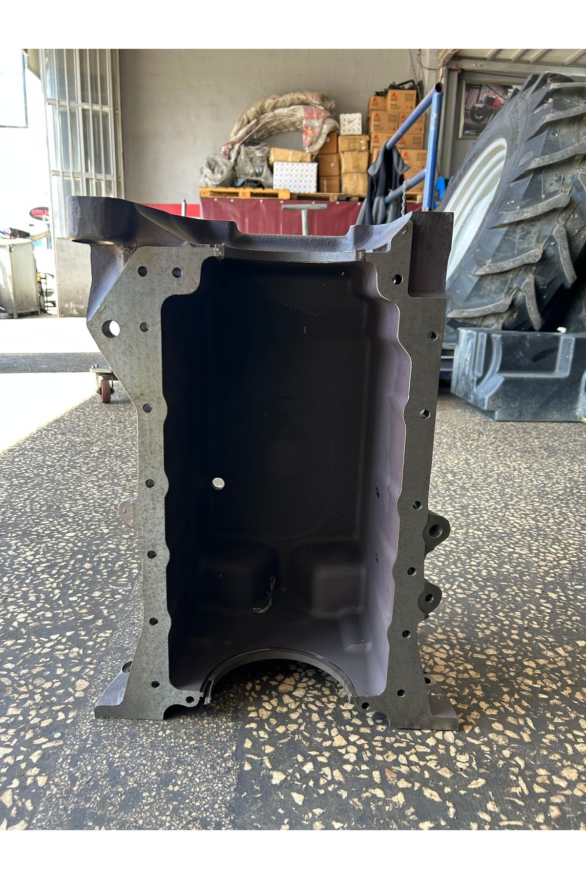 AGCO PARTS Massey Ferguson Yağ karteri 2630 2635 2017 üzeri Uyumlu 4 silindir