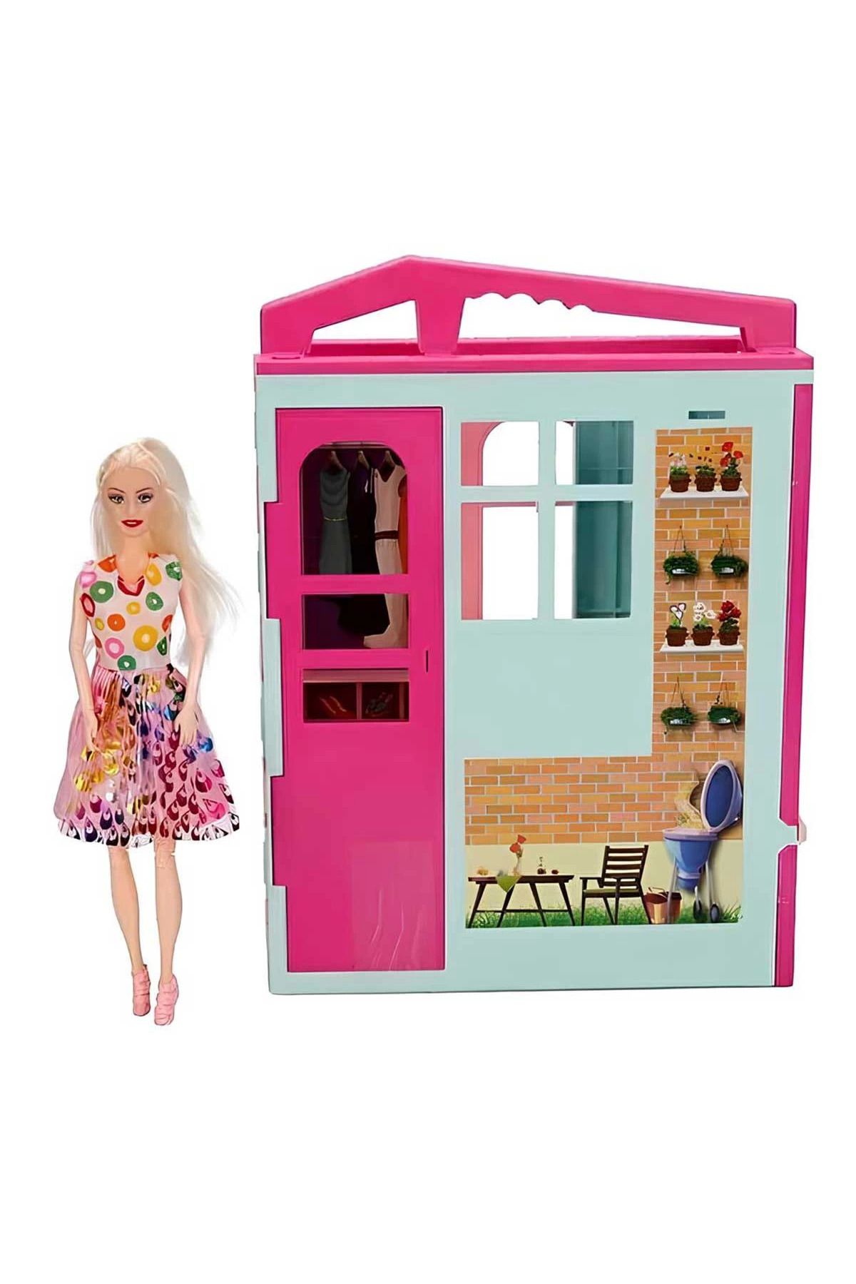 OYDAS Oydaş Cindy House Bebekli Oyun Evi 02617