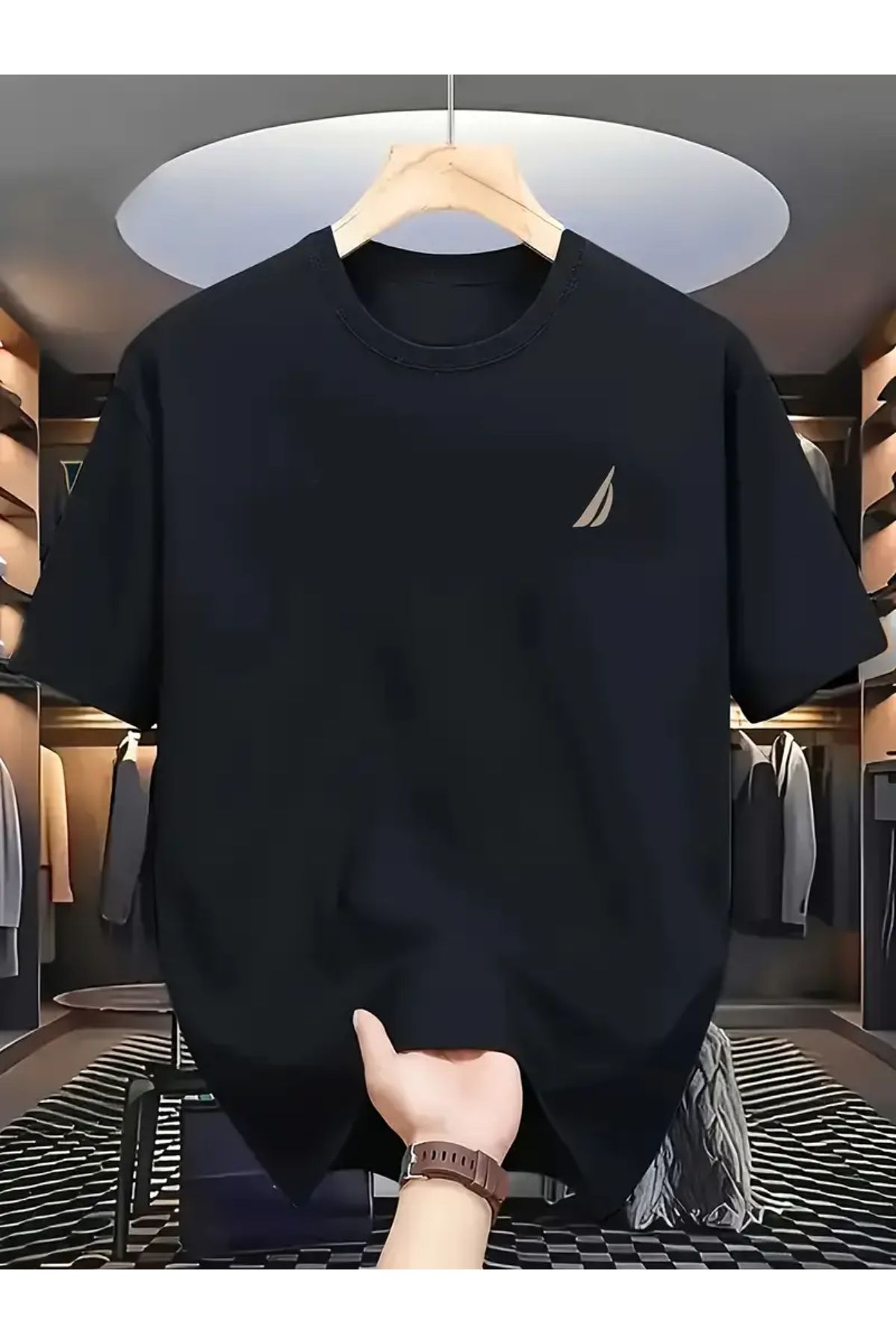 MANCY Unisex Tasarım Baskılı Oversize %100 Pamuk T-shirt
