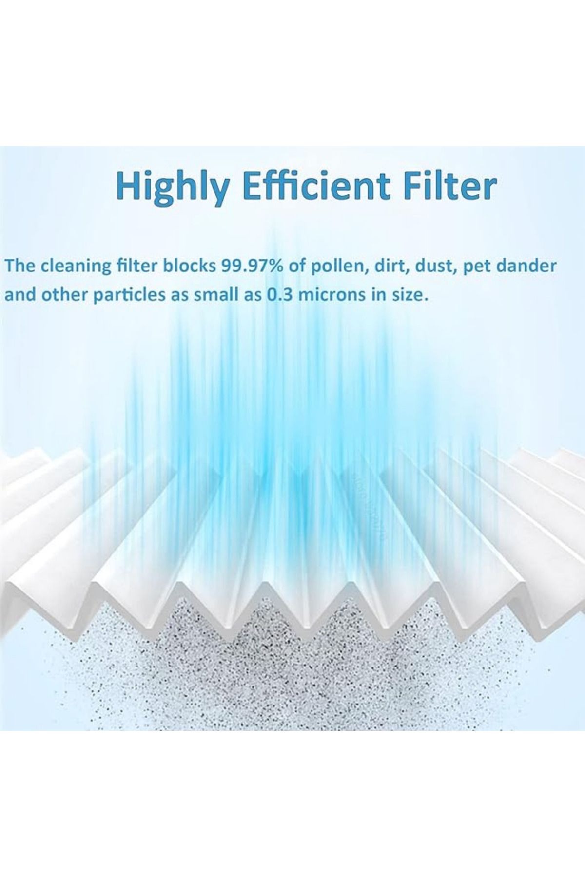 Roborock-Q7,Q7 Max Plus Compatible Hepa Filter, Brush Spare Part Refill Set - 5 Pieces 3
