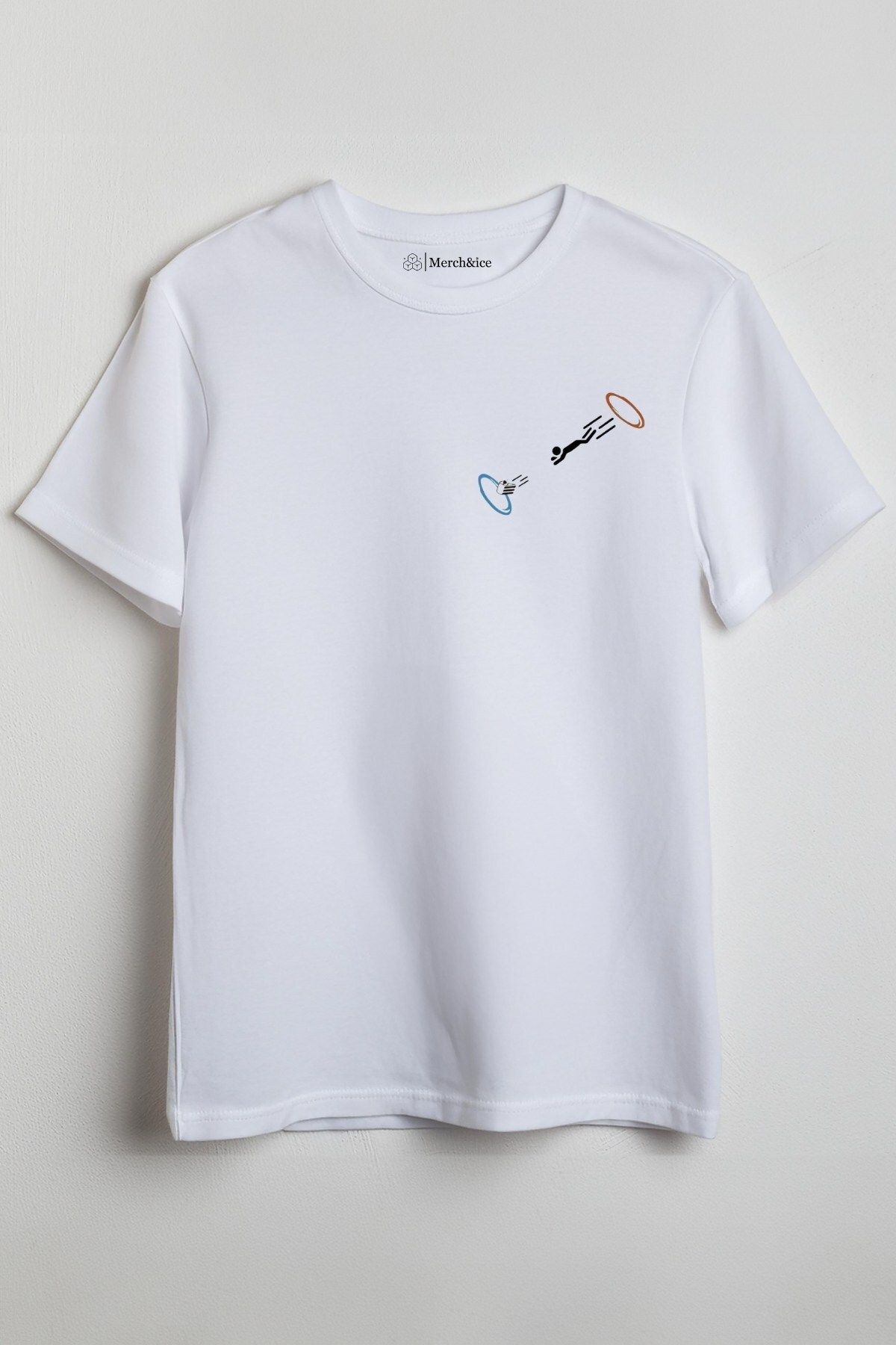 Merch&ice Boyutlar Arası Geçiş Baskılı Unisex T-Shirt