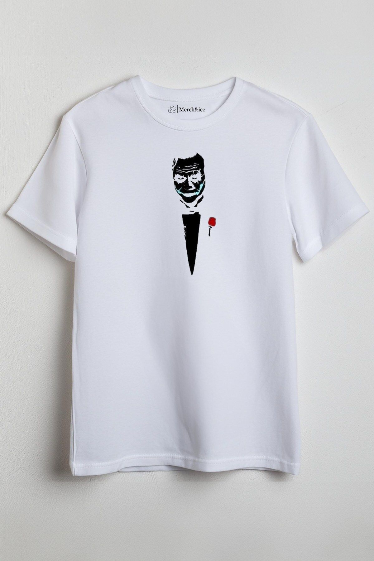 Merch&ice Saklı Joker Baskılı Unisex T-Shirt