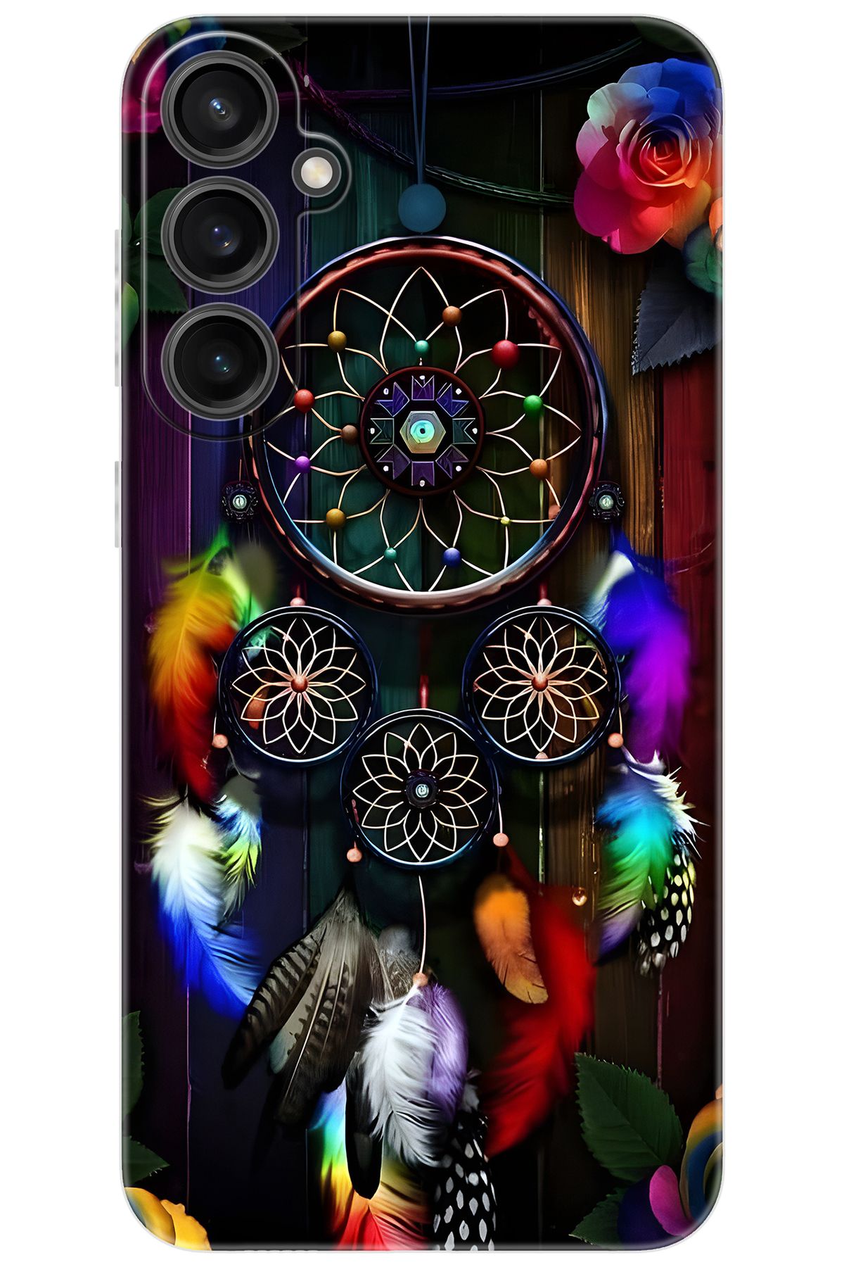 Ceppare Samsung Galaxy S23 FE (SM-S711B) Uyumlu Kılıf Desen Baskılı Silikon Düş Kapanı STK:704 CP-QLTB5tt