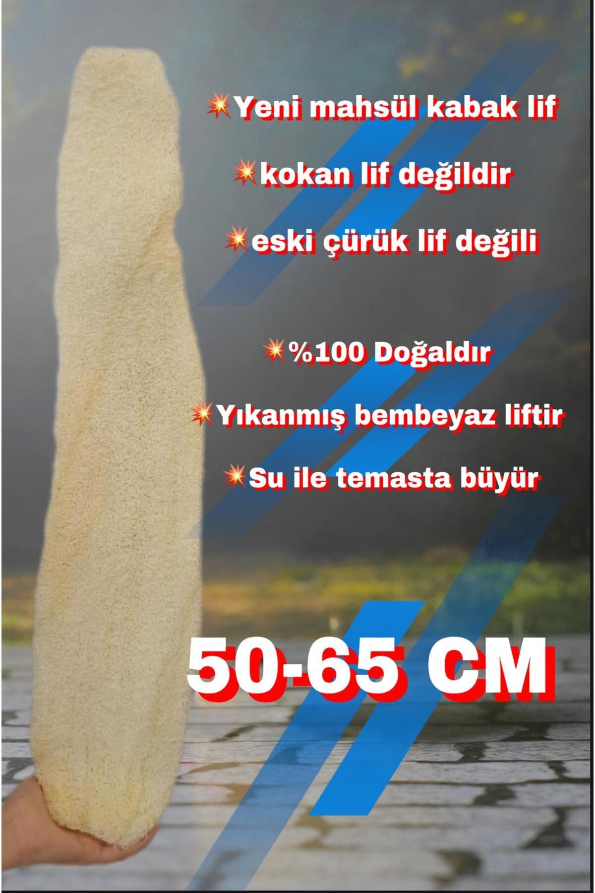 Sabuncu Hacı Kese Hamam Kesesi Kabak Lifi 50-65 Cm ham Kabak Lifi Işlenmemiş Kabak lifi