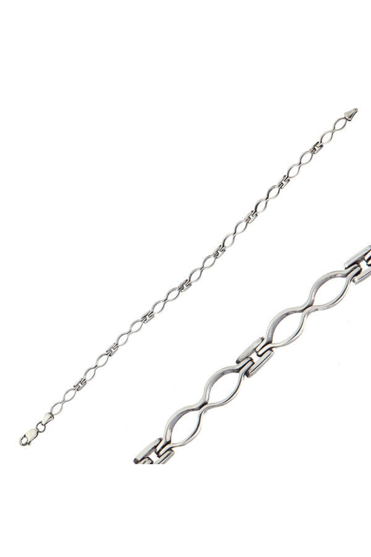 shop Oksitli 925 Ayar Gümüş Erkek Bileklik