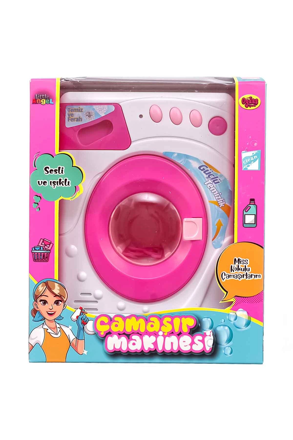 OYDAS Pilli Işıklı ve Sesli Çamaşır Makinesi 02604
