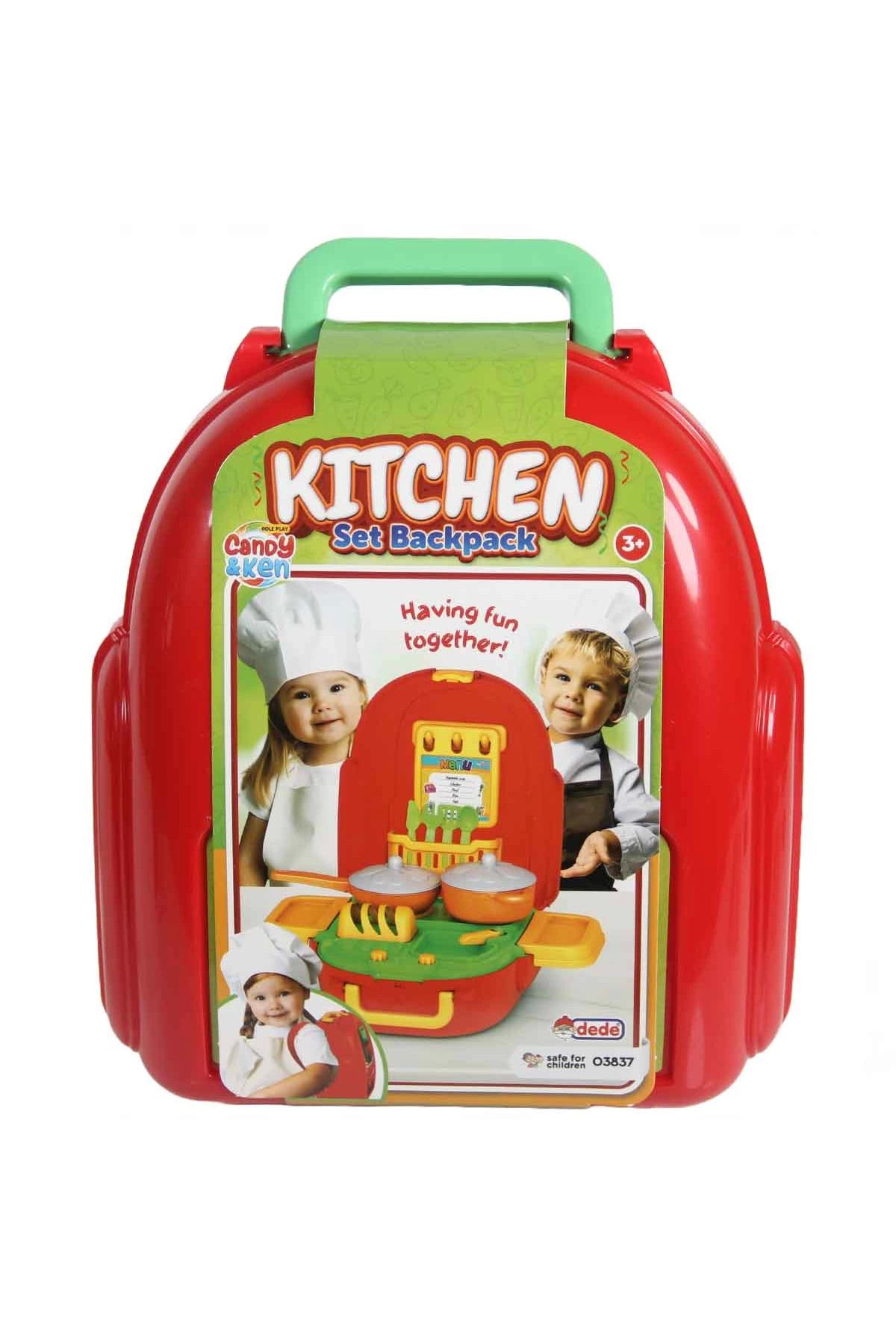 DEDE Candy & Ken Mutfak Seti Sırt Çantası