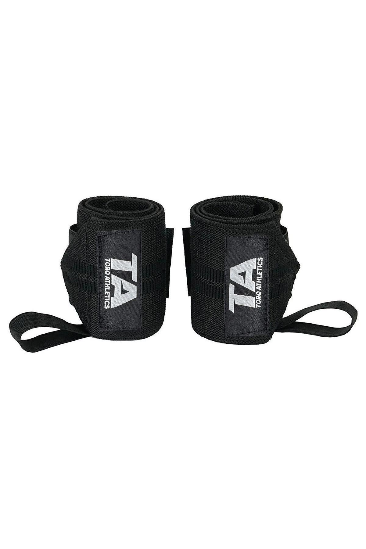 Torq Athletics Pro Wrist Wraps 2'li - Siyah