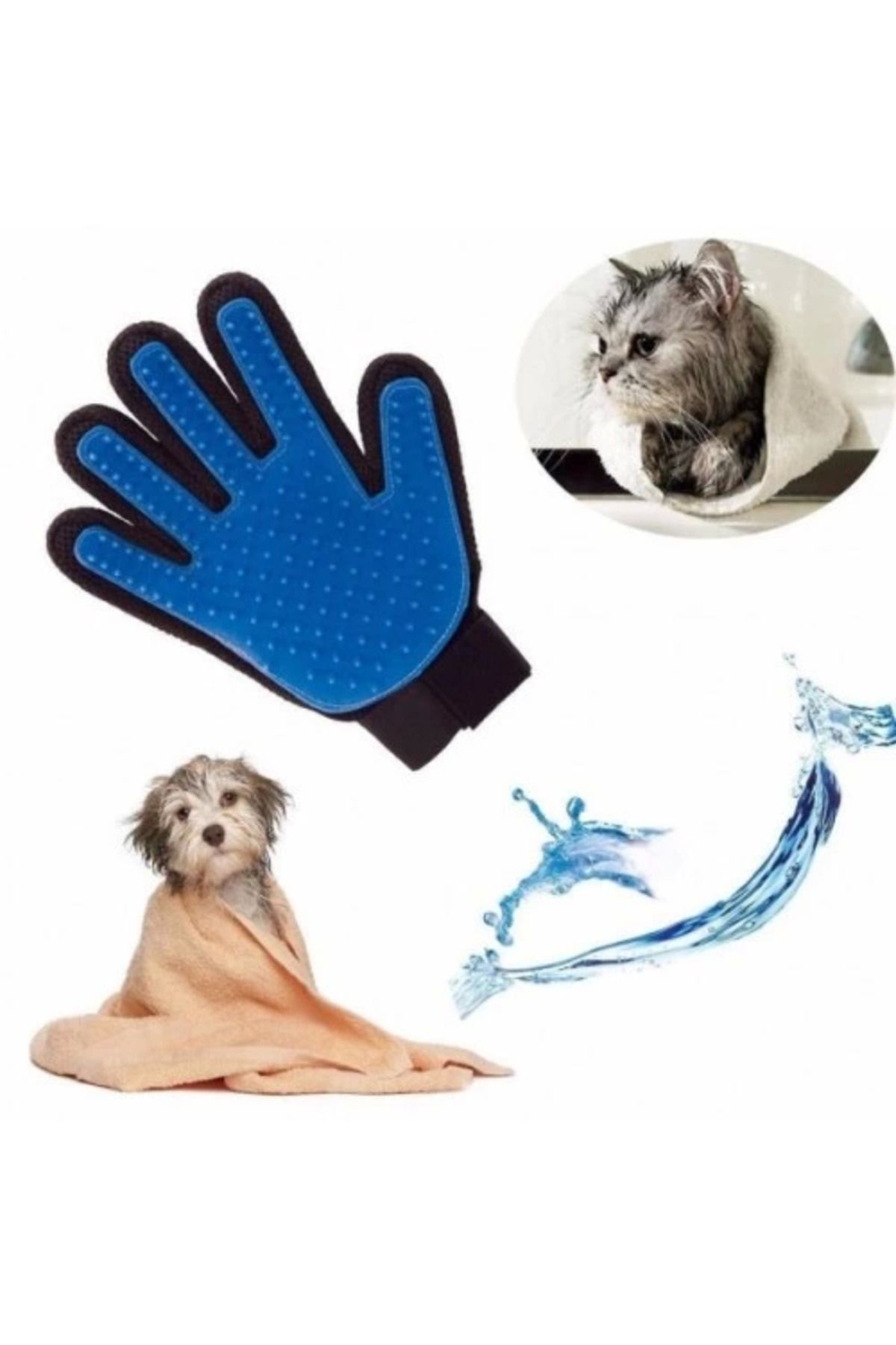 ÇAVDAR Kedi Köpek Tüy Toplama Eldiveni