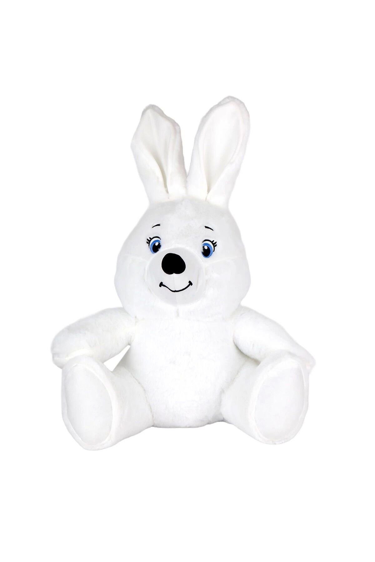 Angoravi 5025 Mavi Gözlü Beyaz Tavşan -My Friend Toys