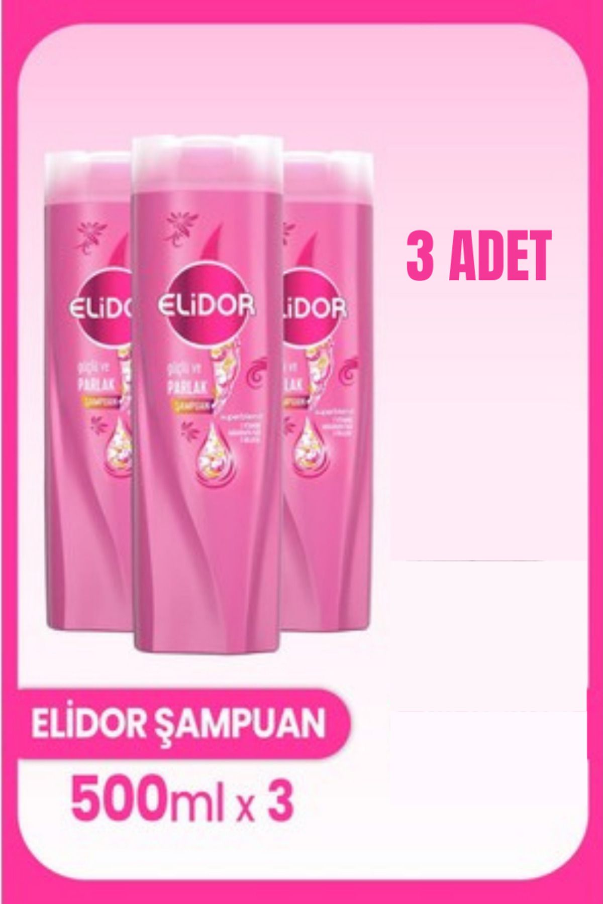 collazer Superblend Güçlü Parlak Şampuan 325 ml x 3 Adet