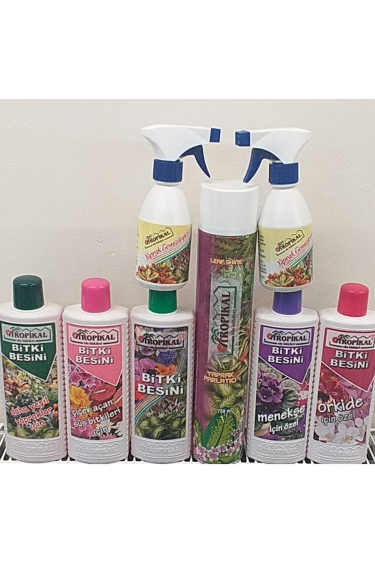 TROPİKAL Bitki Besin Seti 500 ml 8li Set