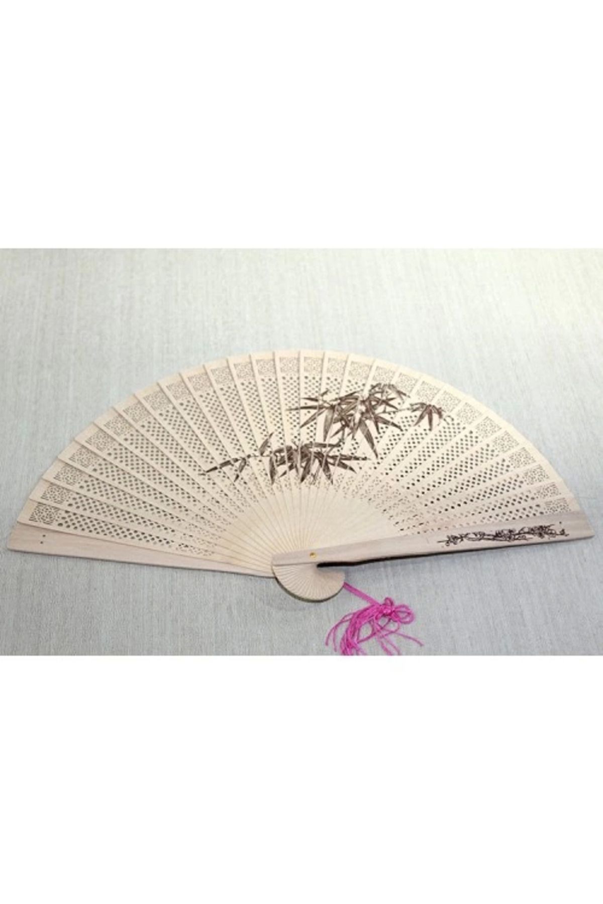 MELFSHOP Ahşap Yelpaze Model 2