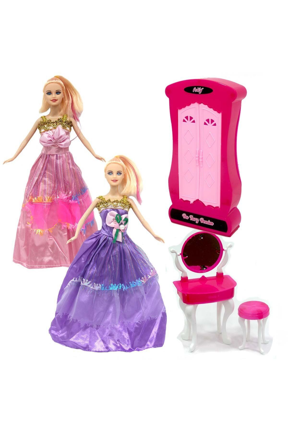 OYDAS Anlily Makyaj Masalı Dolaplı Bebek