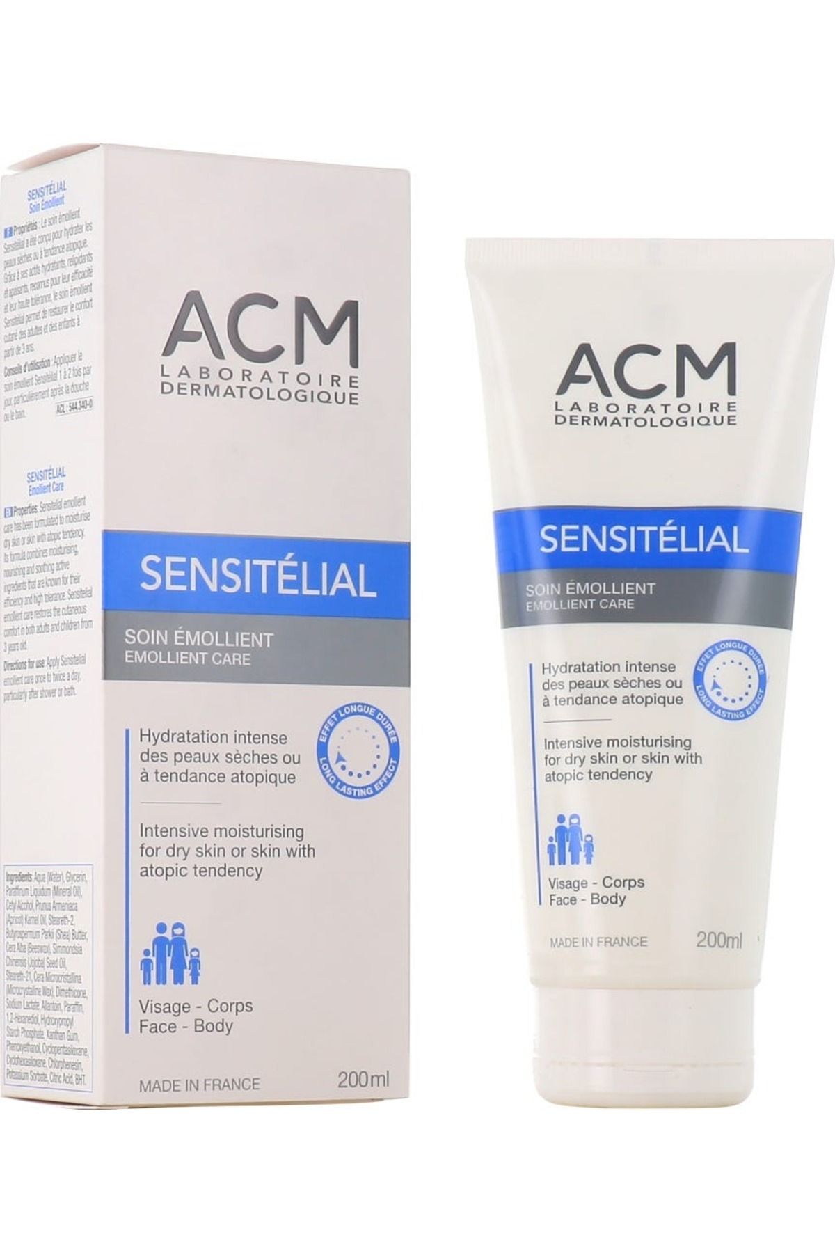 ACM-ACM Moisturizing Cream for Dry and Sensitive Skin 200ml 1