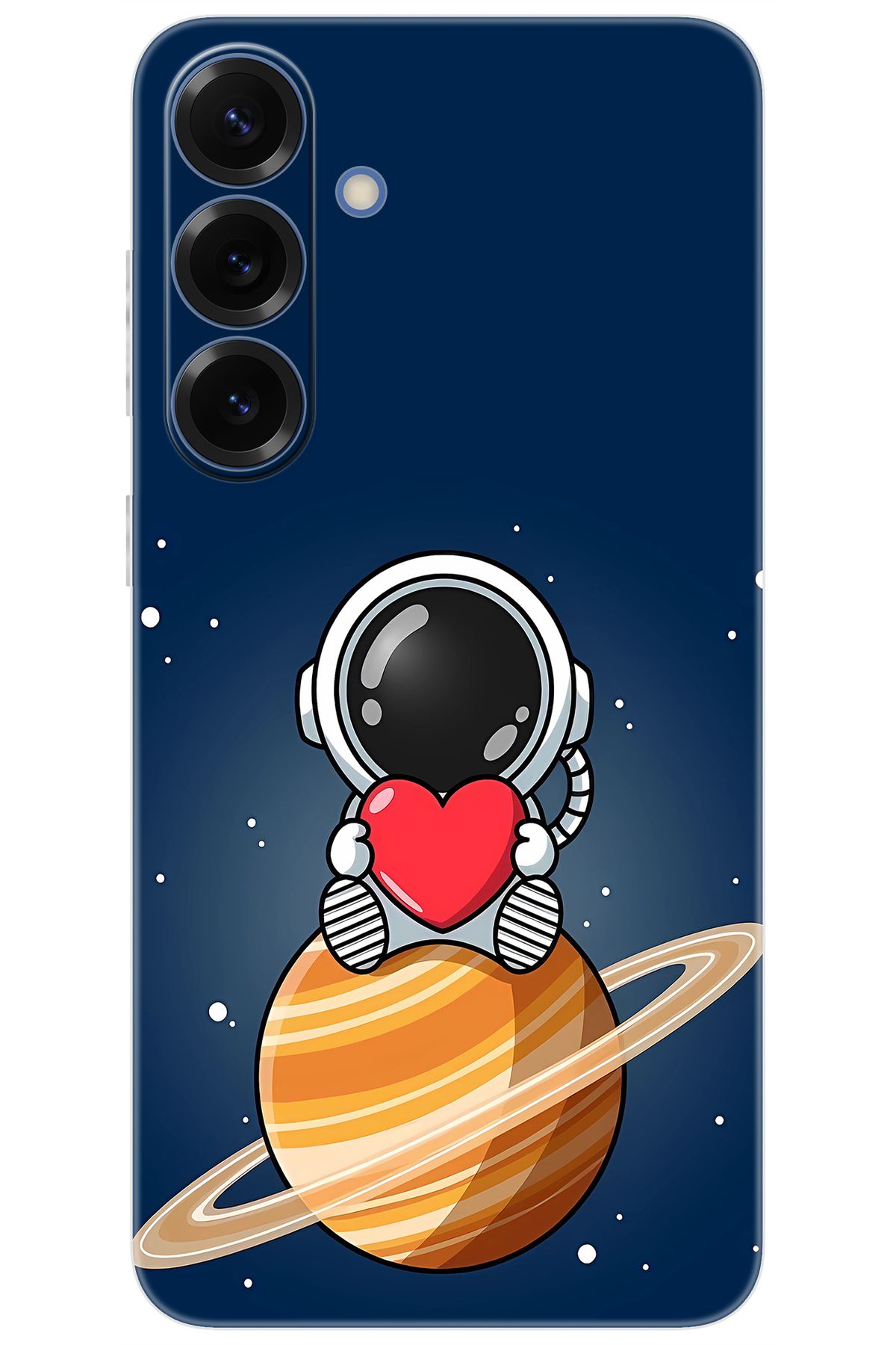Ceppare Samsung Galaxy S25 PLUS (SM-S936B) Uyumlu Kılıf Desen Baskılı Silikon Astronot STK:697 CP-yzZKXLg