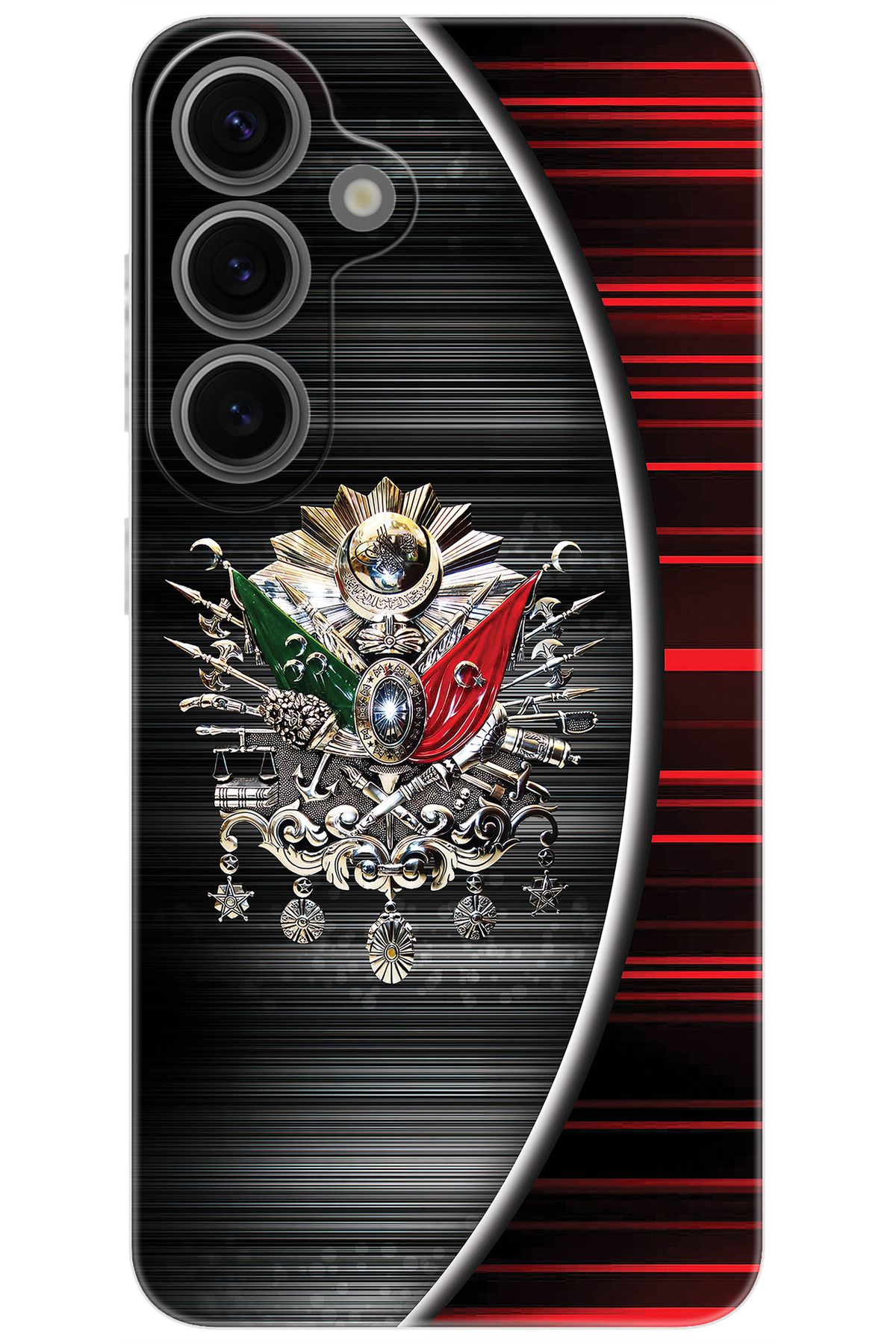 Ceppare Samsung Galaxy S24 PLUS (SM-S926B) Uyumlu Kılıf Silikon Osmanlı Tuğra Tasarım STK:410 CP-xpimSFG