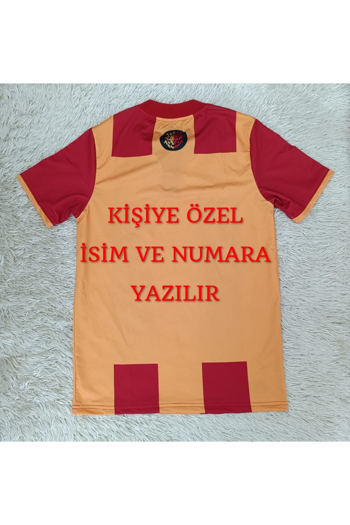 Lion Spor G'alata.S'aray Özel Tasarım Kişiye Özel İsimli Yakalı Parçalı Forma