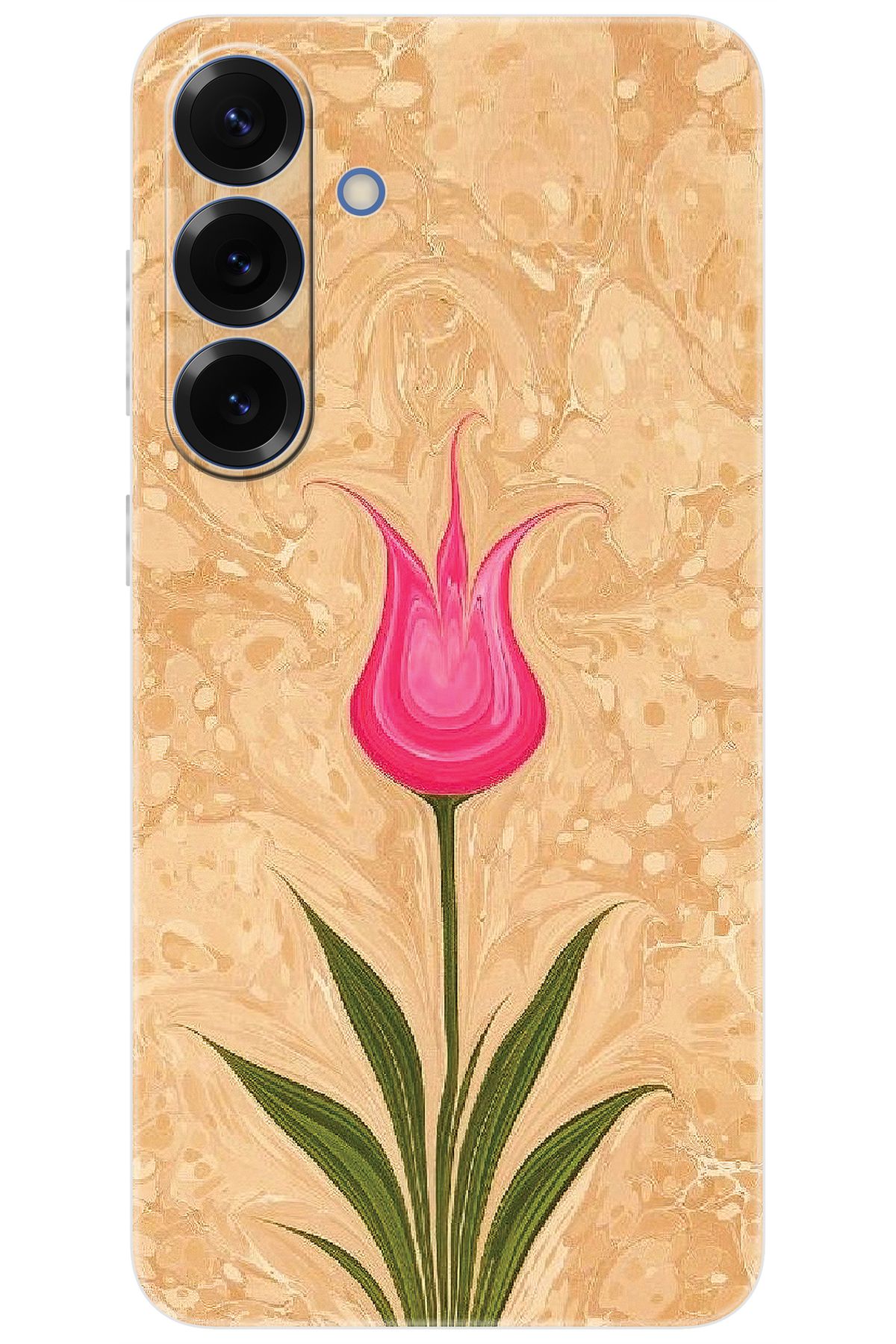 Ceppare Samsung Galaxy S25 PLUS (SM-S936B) Uyumlu Kılıf Desen Baskı Silikon Lale Tasarım STK:544 CP-87uOarN