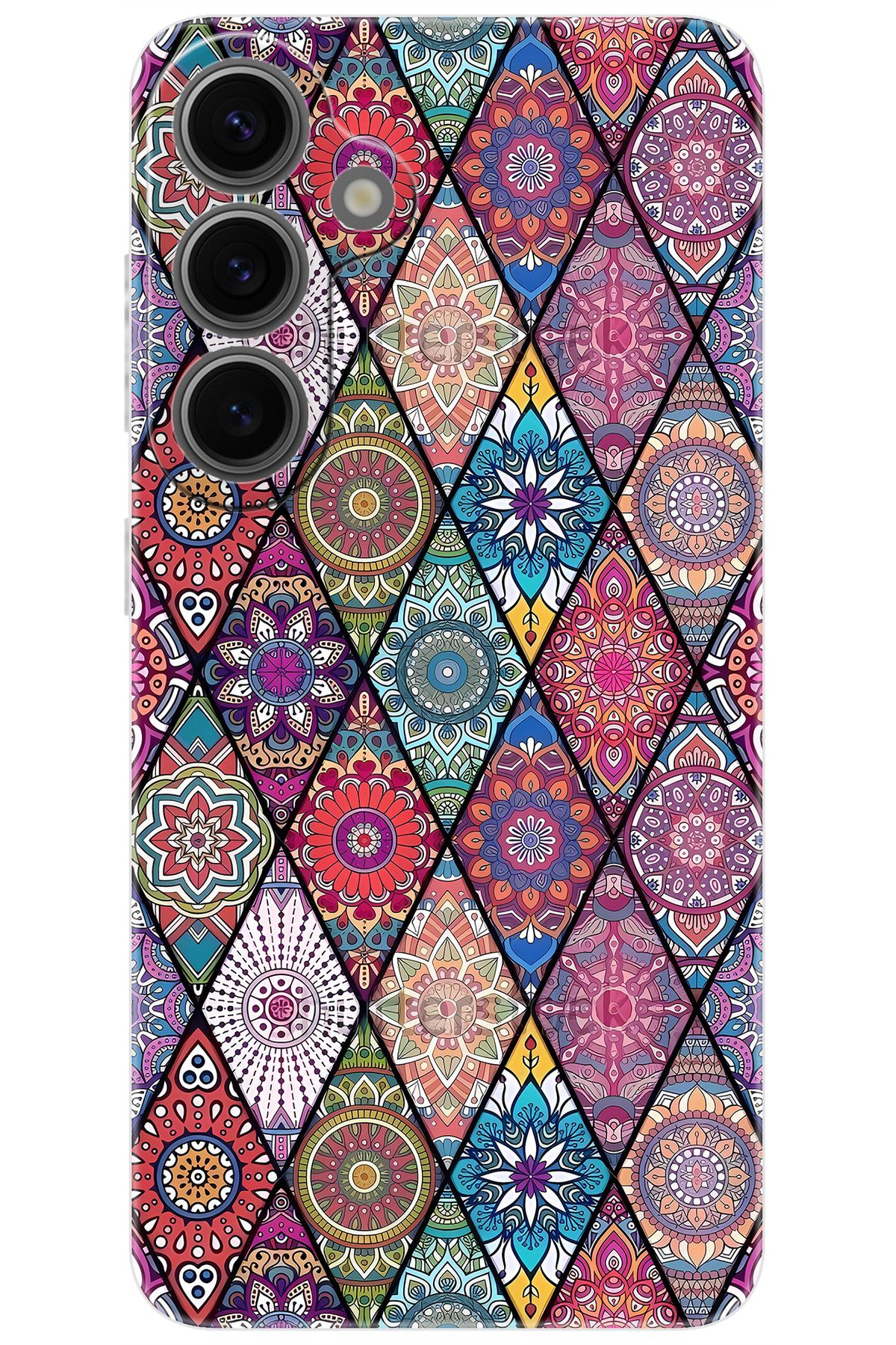 Ceppare Samsung Galaxy S24 PLUS (SM-S926B) Uyumlu Kılıf Desen Baskı Silikon Kilim Tasarım STK:660 CP-DUN2t9B