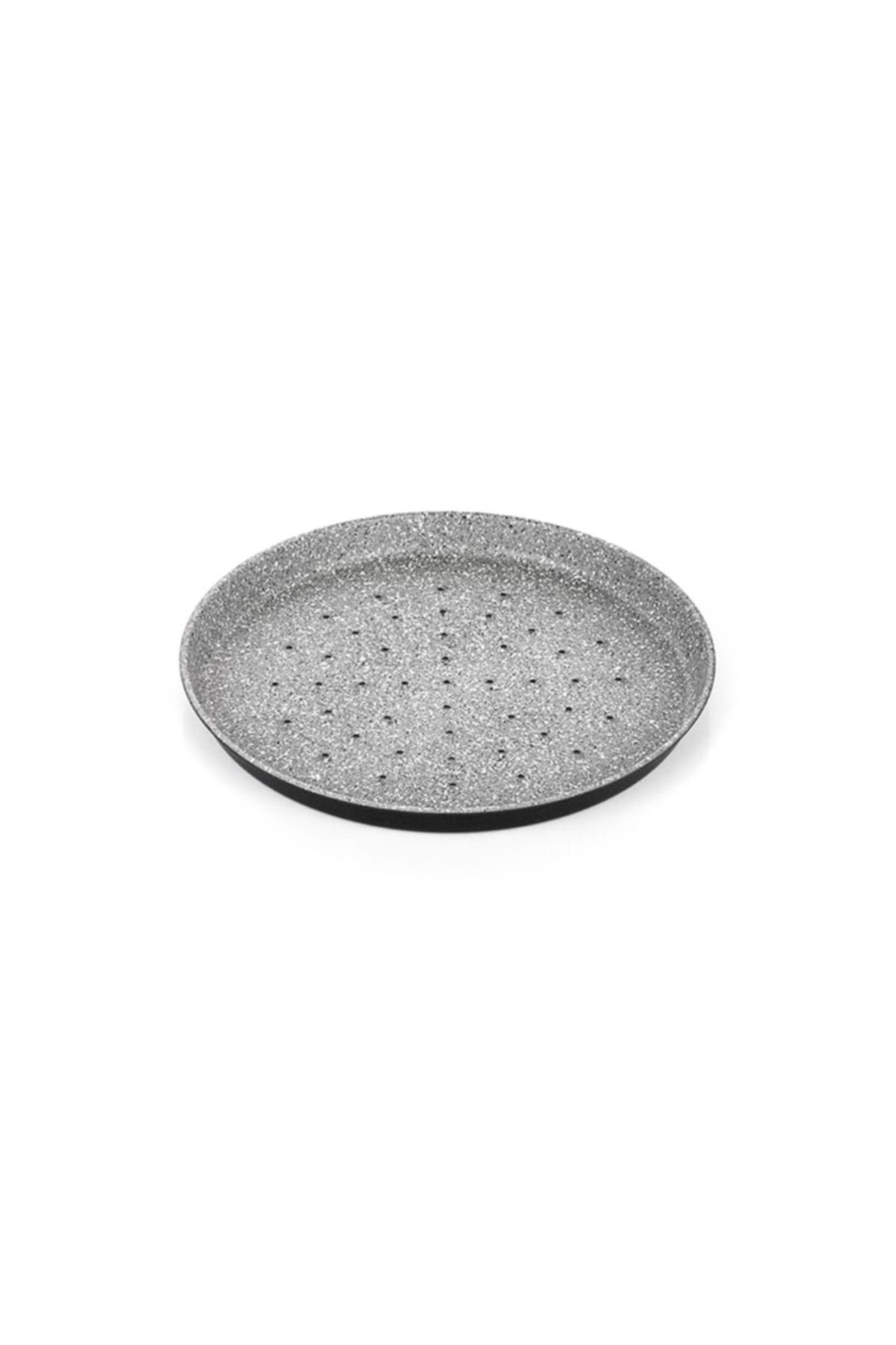 Altınbaşak Granit Kaplamalı Delikli Pizza Tava 30 Cm