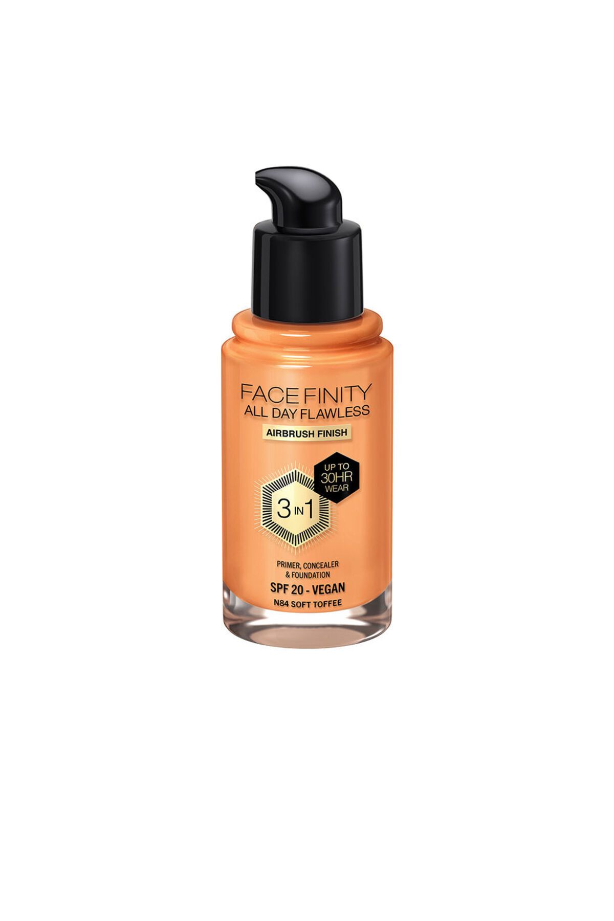 Max Factor-Facefinity All Day Flawless 3 In 1 Foundation #n84-soft Toffee 30 ml 1