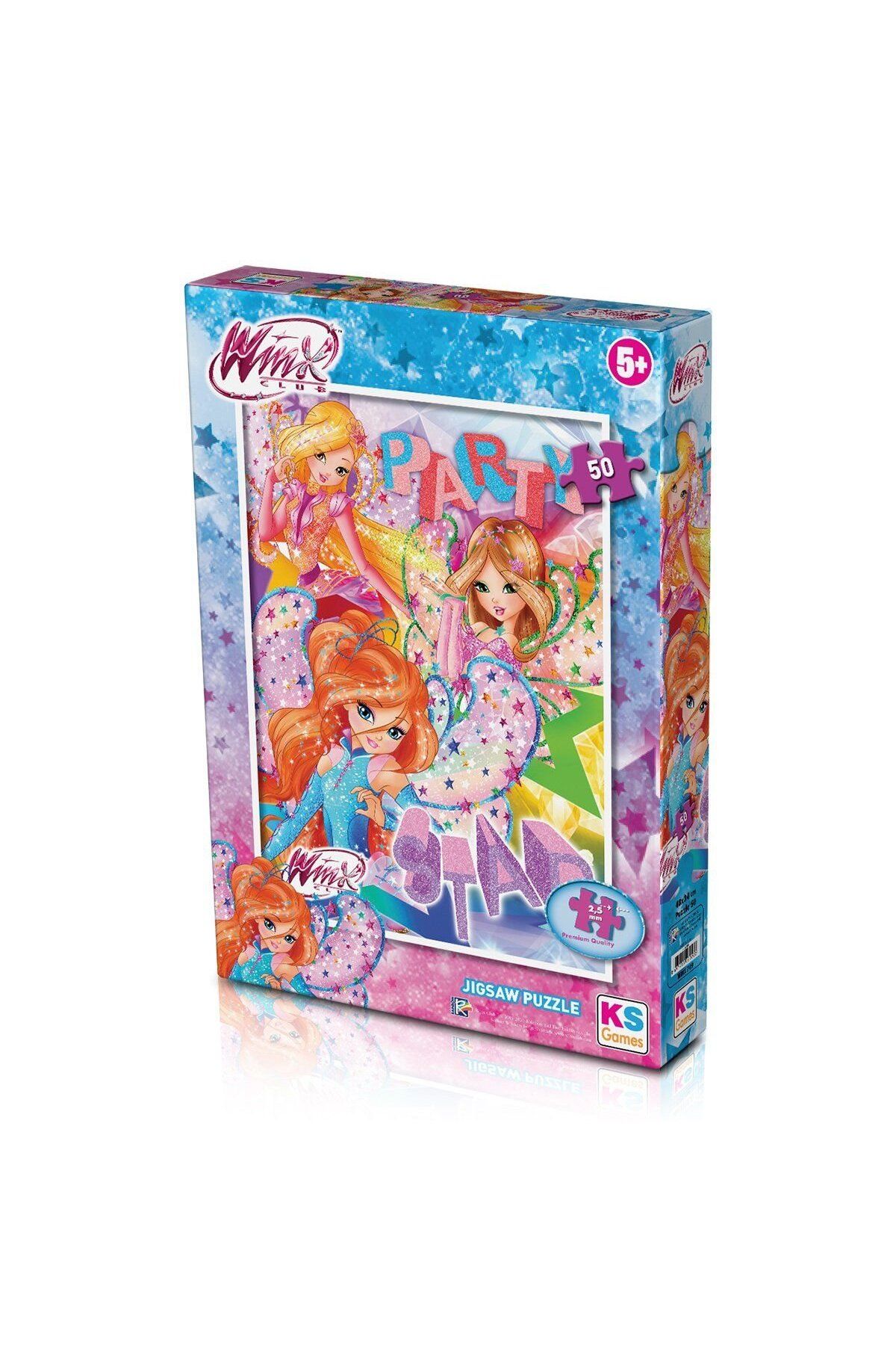 Ks Puzzle WINX 709 Puzzle 100/WINX PUZZLE 50 PARÇA