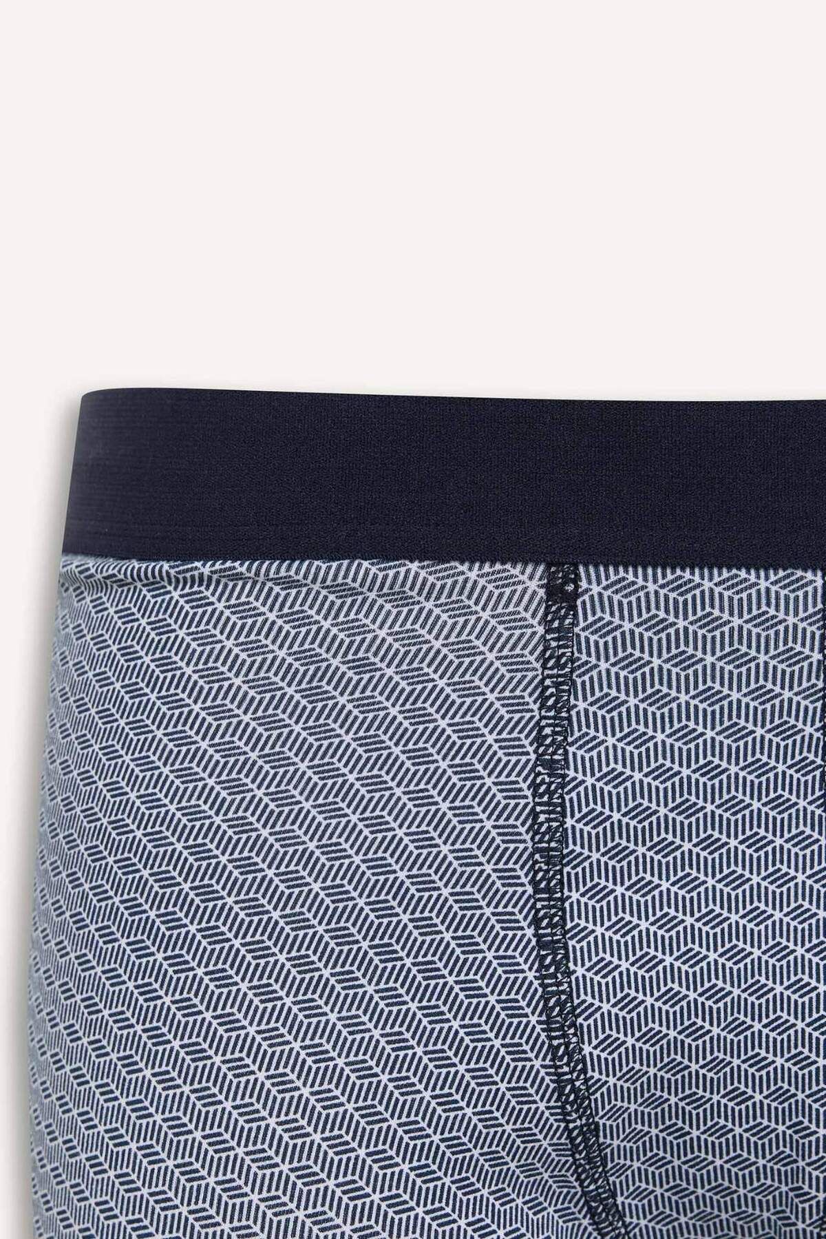 DeFacto-Regular Fit Printed 3-Pece Boxer D9880ax25sp 4