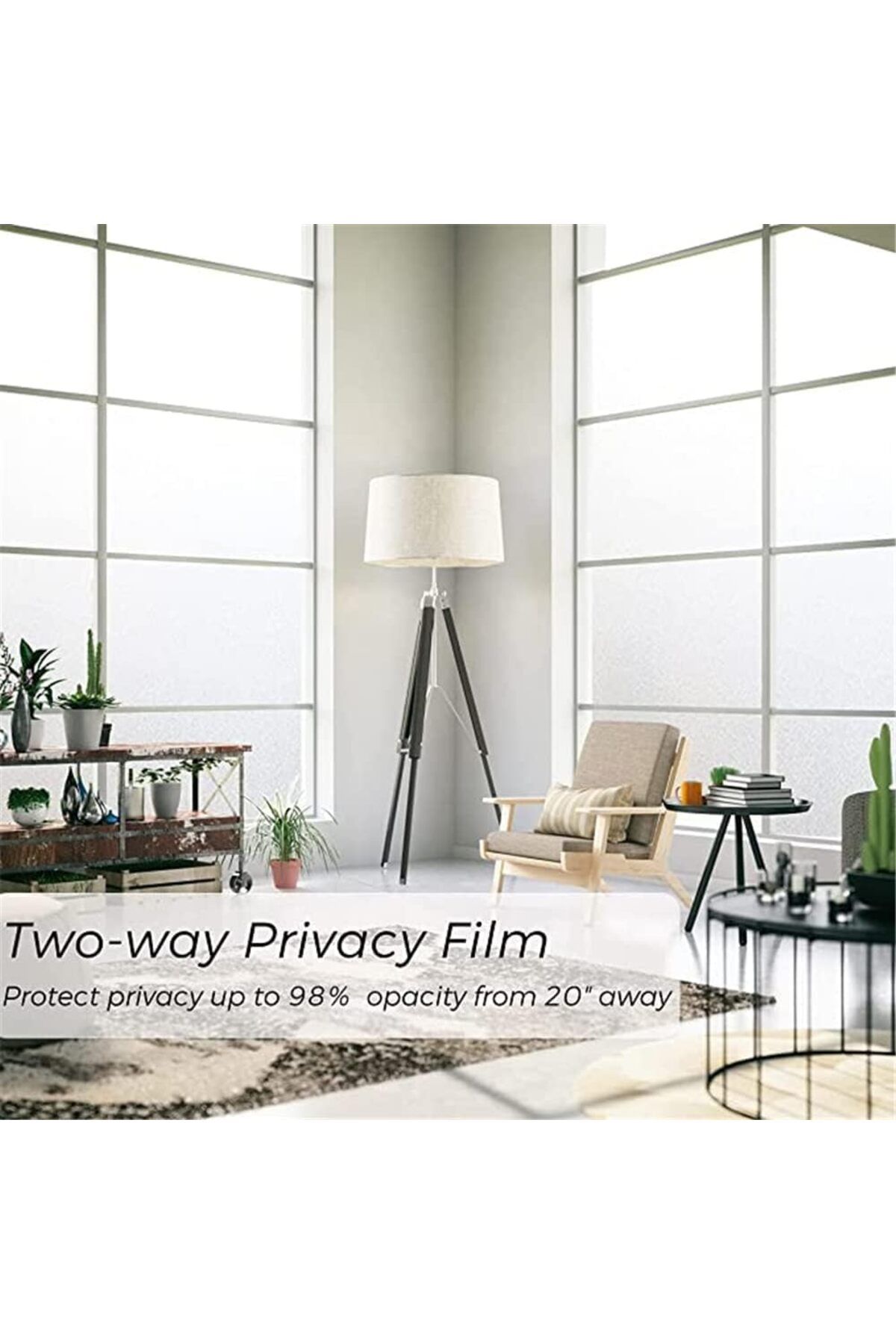 Generic-Privacy Window Films, Window Stickers, Window Film Frosted Glass Window Clings for Privacy Non-Adhe 4