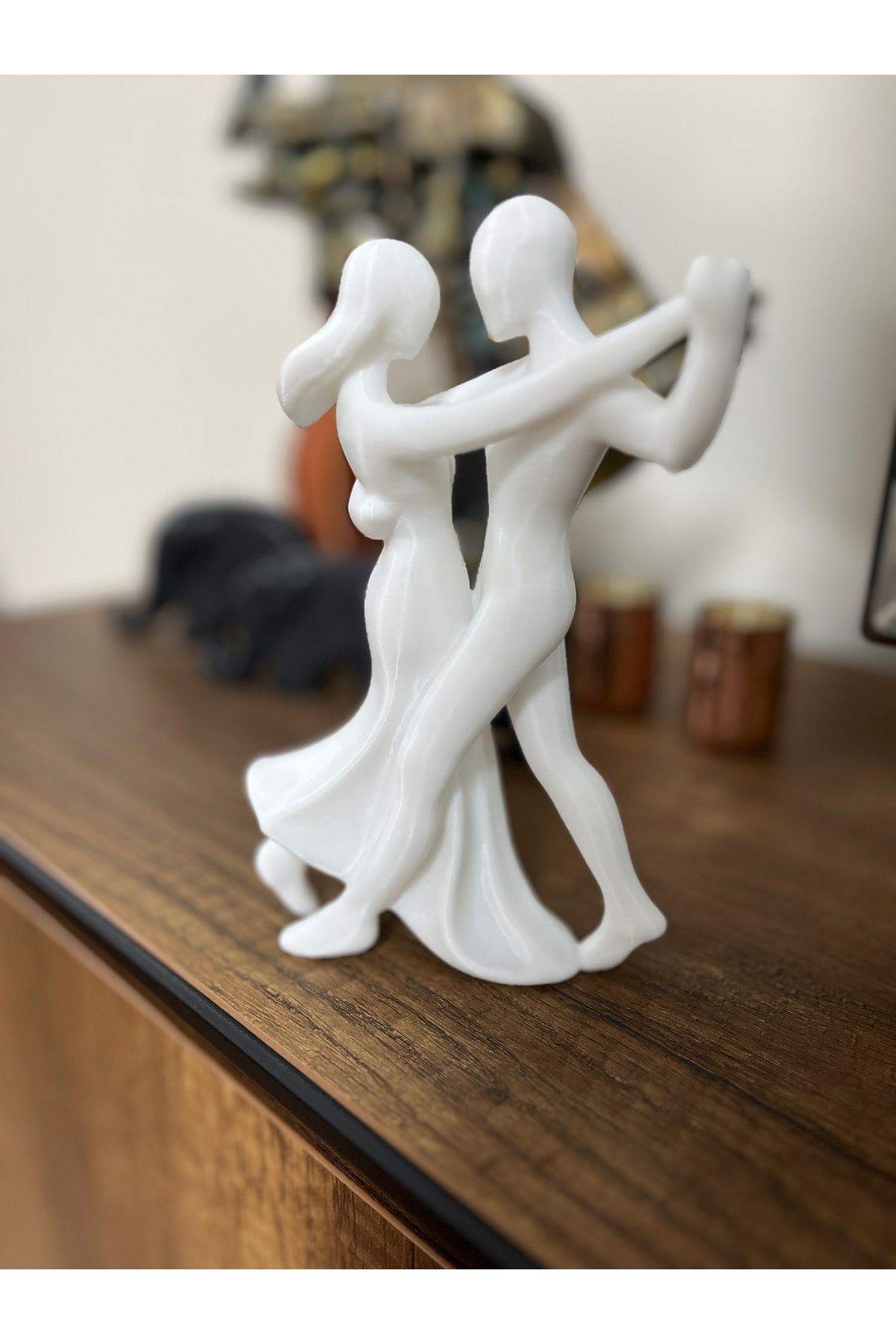 subligo Aşkın Dansı – Modern Figüratif Heykel Biblo
