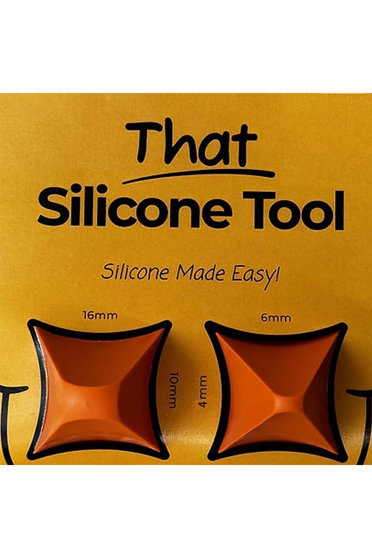 Generic-2 Sets of Silicone Seam Tools, Portable Adhesive Residue Scraper with 4/6/10/16mm Nozzle for Bathro 7