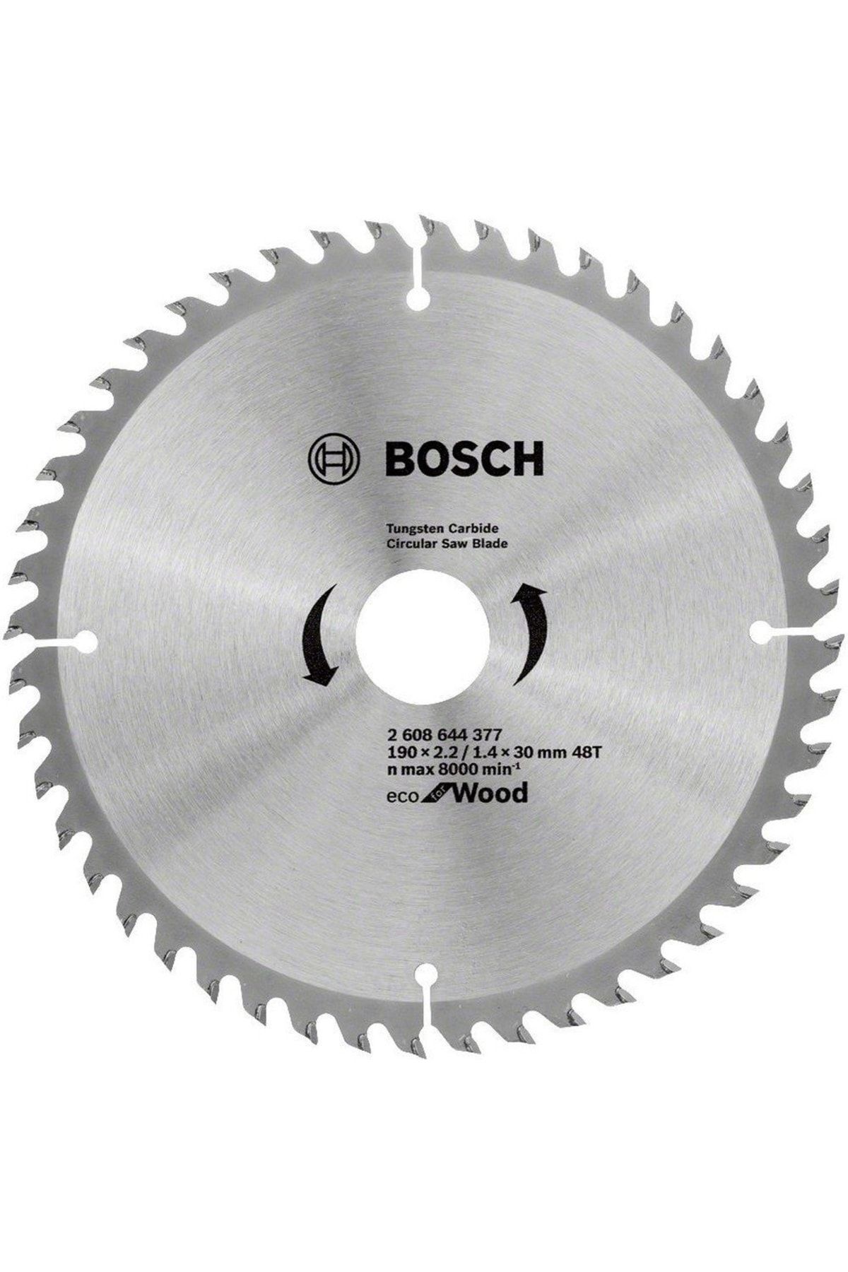Bosch Ecow Tahta Daire Testere Bıçağı 190*30 Mm 48 D E