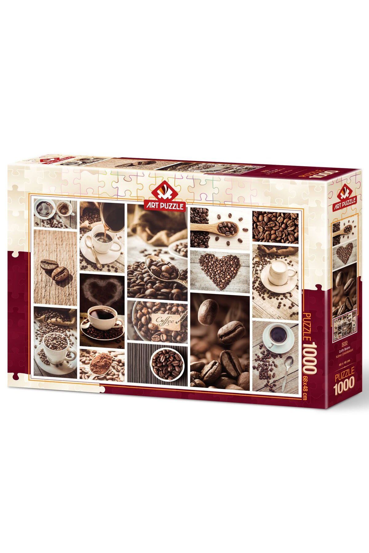 swilex 5233 Kahve Çekirdekleri 1000 Parça - Art Puzzle