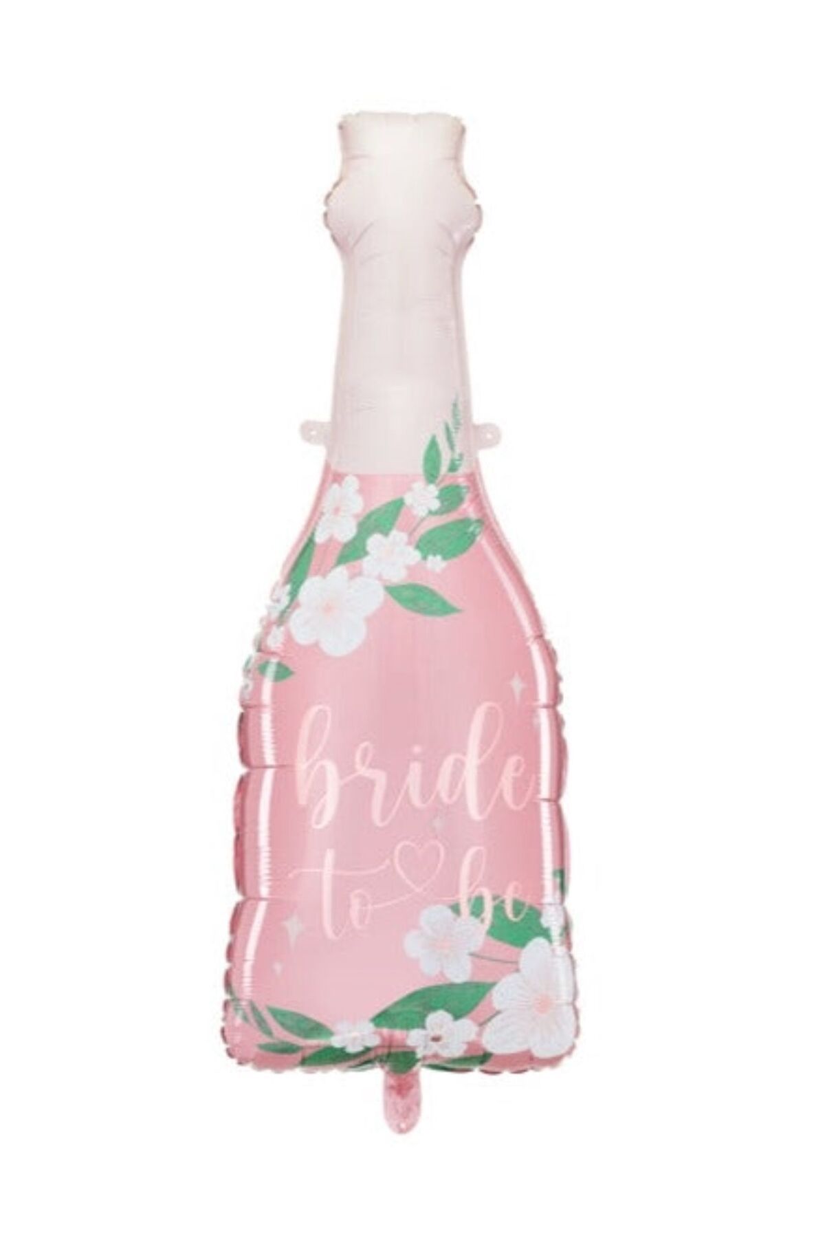 İzmir Balon Studio Bride To Be Şampanya Şişesi Şeklinde Folyo Balon 108x49cm