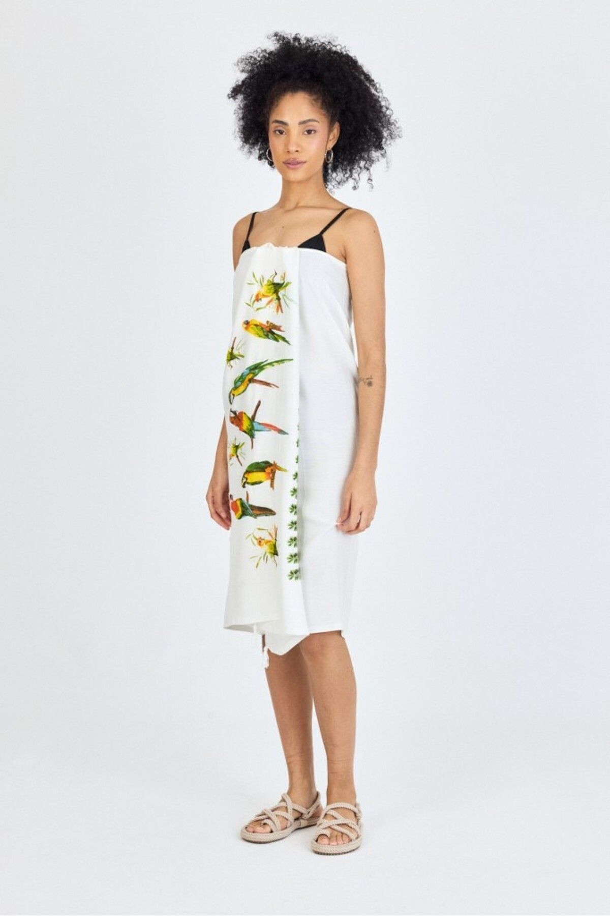 Mulberry-Πετσέτα θαλάσσης μπάνιου Samira Printed Bamboo Peshtemal 4