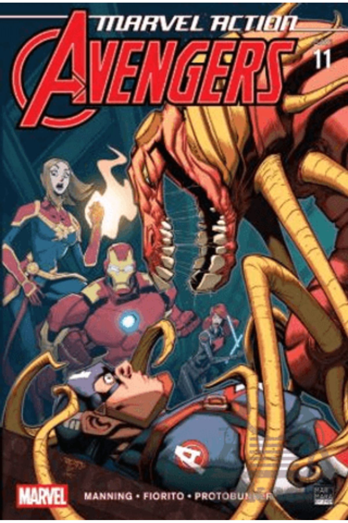 Marmara Çizgi Yayınları Marvel Action Avengers Sayı 11