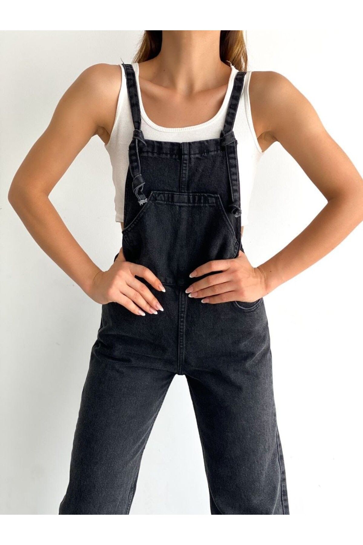 Moon Sima Denim Bahçıvan Salopet