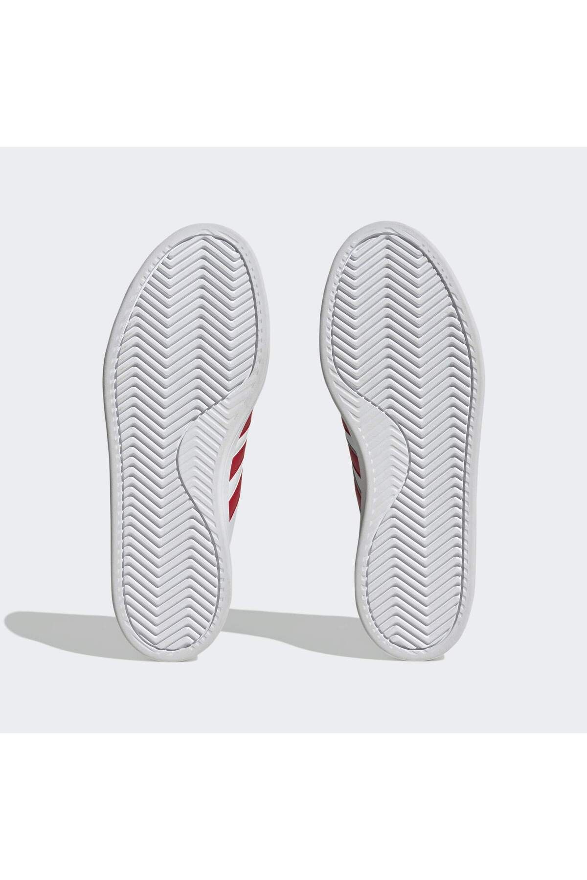 کفش دو و تمرین سفید مردانه زنانه Grand Courtfoam Comfort اورجینال adidas