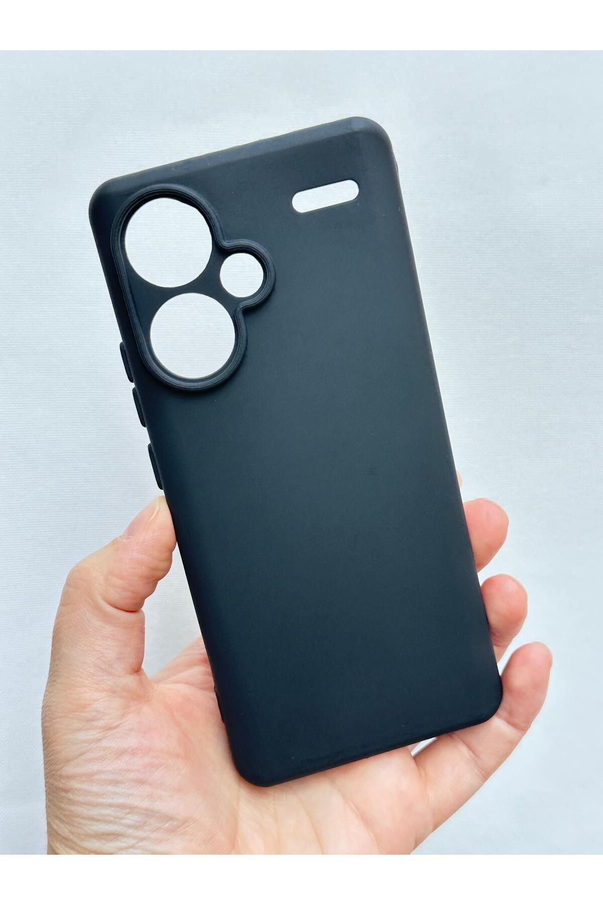 Vip Case Xiaomi Redmi Note 13 Pro Plus Silikon Darbe Emici Klasik Korumalı Rubber Kılıf