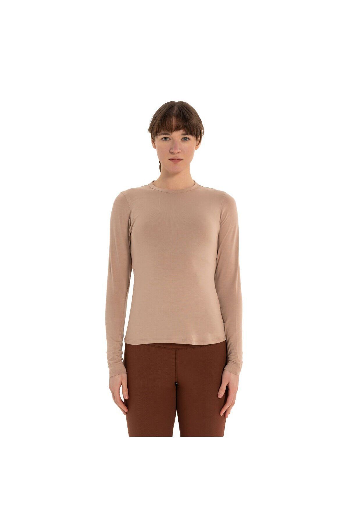 Inguz Uzun Kollu Basic Modal Yoga T-Shirt