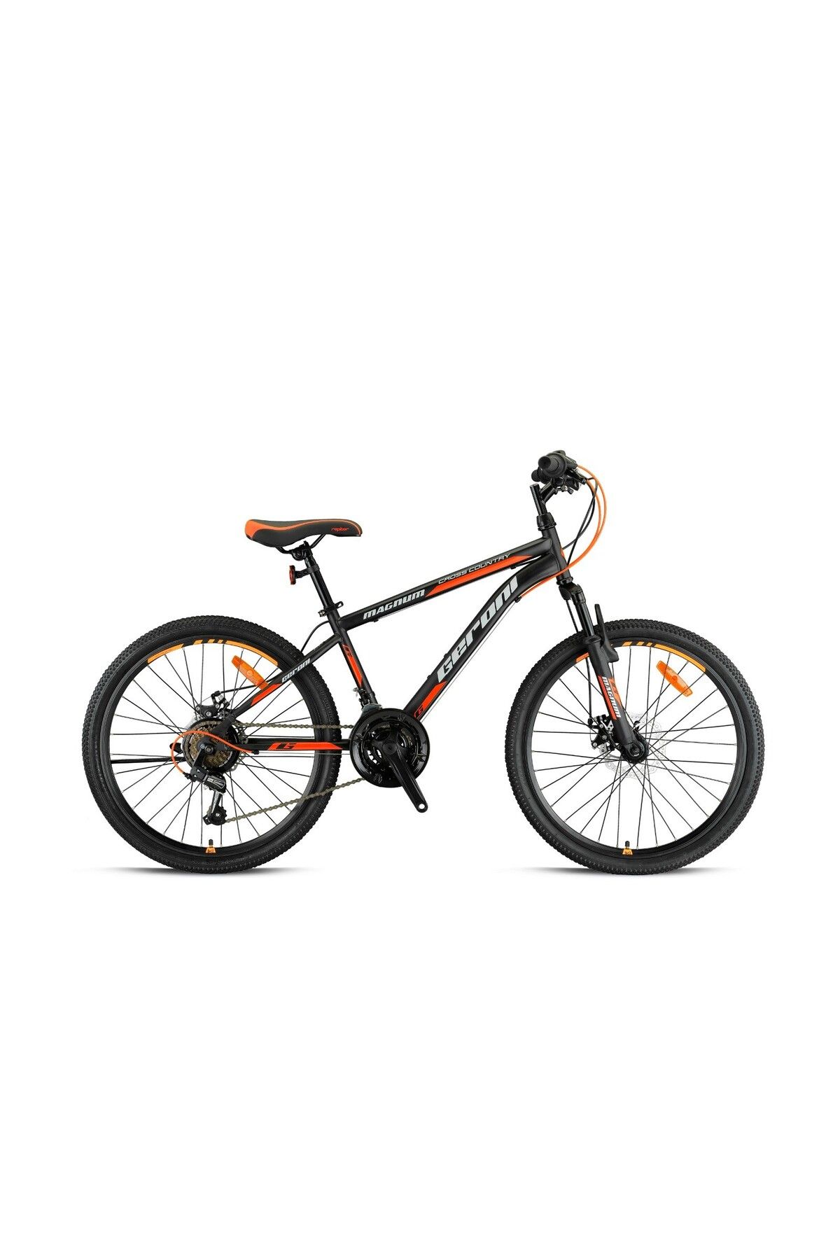 Kron GERONİ MAGNUM 26 - M.D 15'' MAT SİYAH-KIRMIZI/GRİ