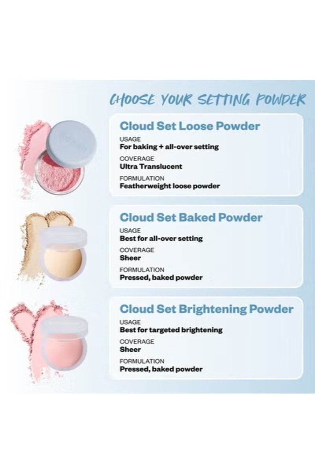 KOSAS-Talc-Free Cloud Set Loose Powder | Translucent Setting & Blurring Finish 6