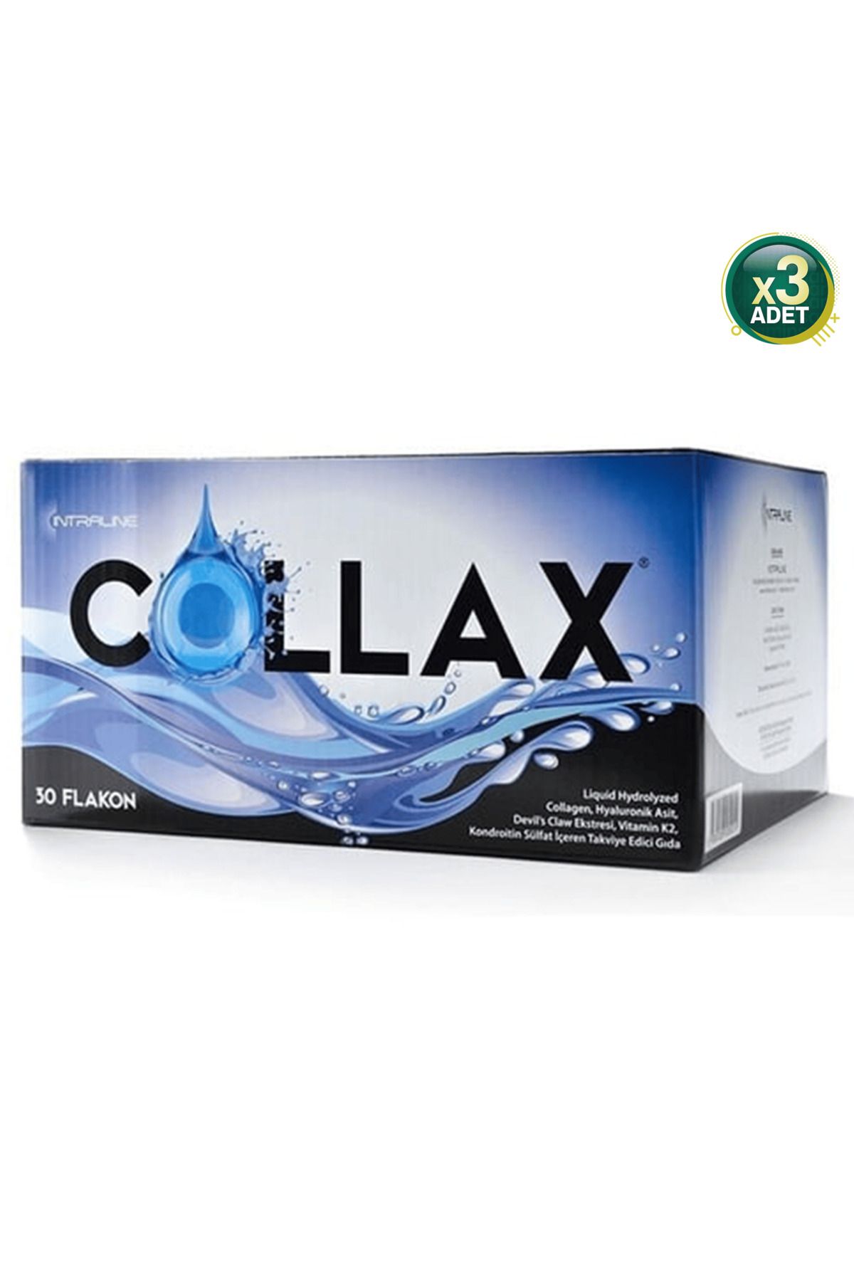 collax Kolajen 30 Flakon - 3 Adet