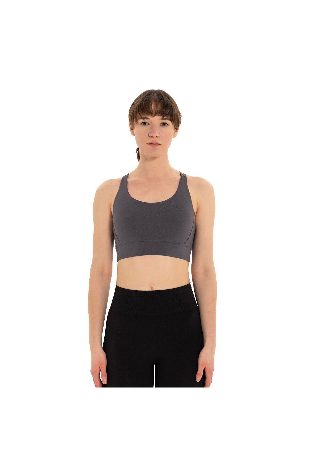 Inguz Çift Askılı Sırtı Çapraz Yoga Büstiyer