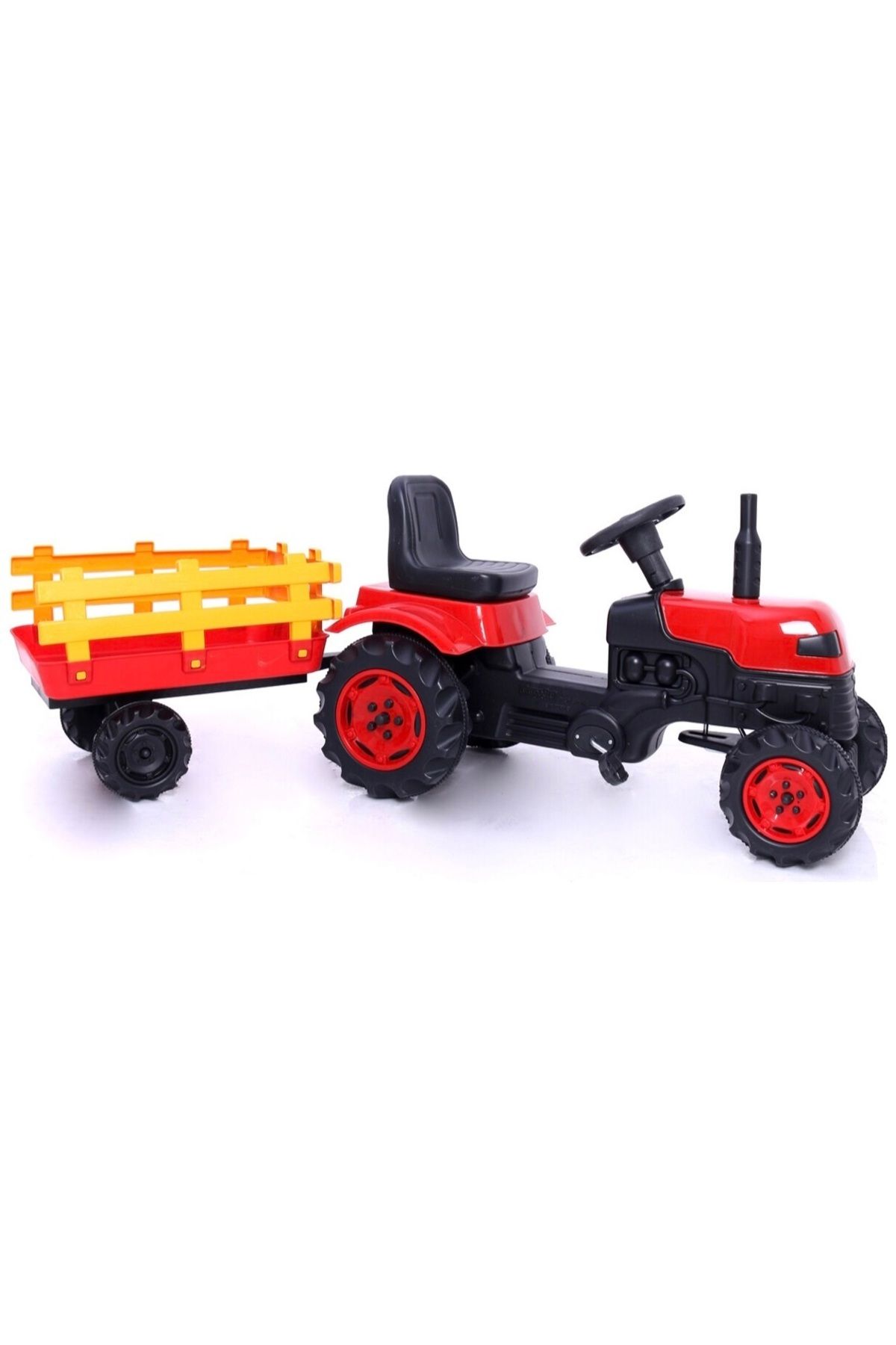 SLB-X6 Römorklu ve Pedallı Çocuk Traktörü 3+ Yaş 40Kg Taşıma