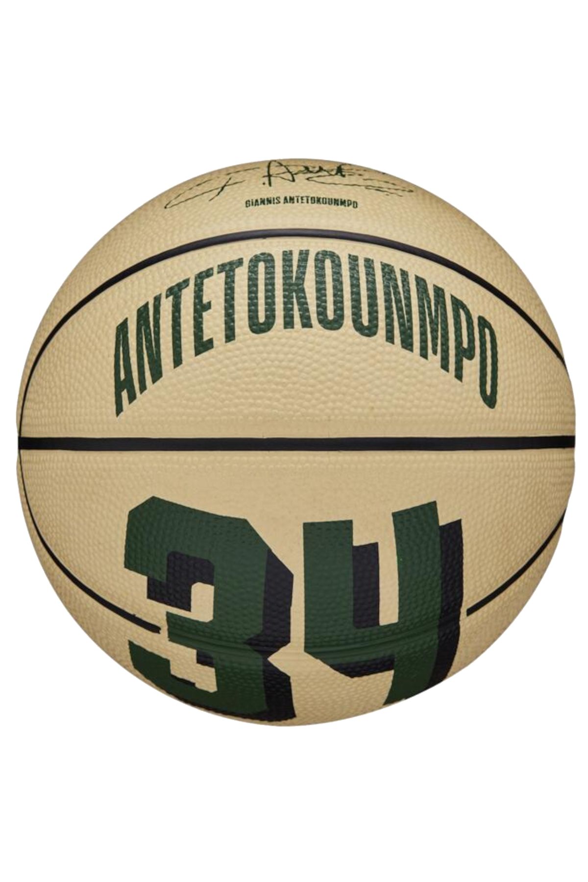 Wilson Nba Player Icon Giannis Antetokounmpo Mini Ball, Minge De Baschet Unisex - One Size
