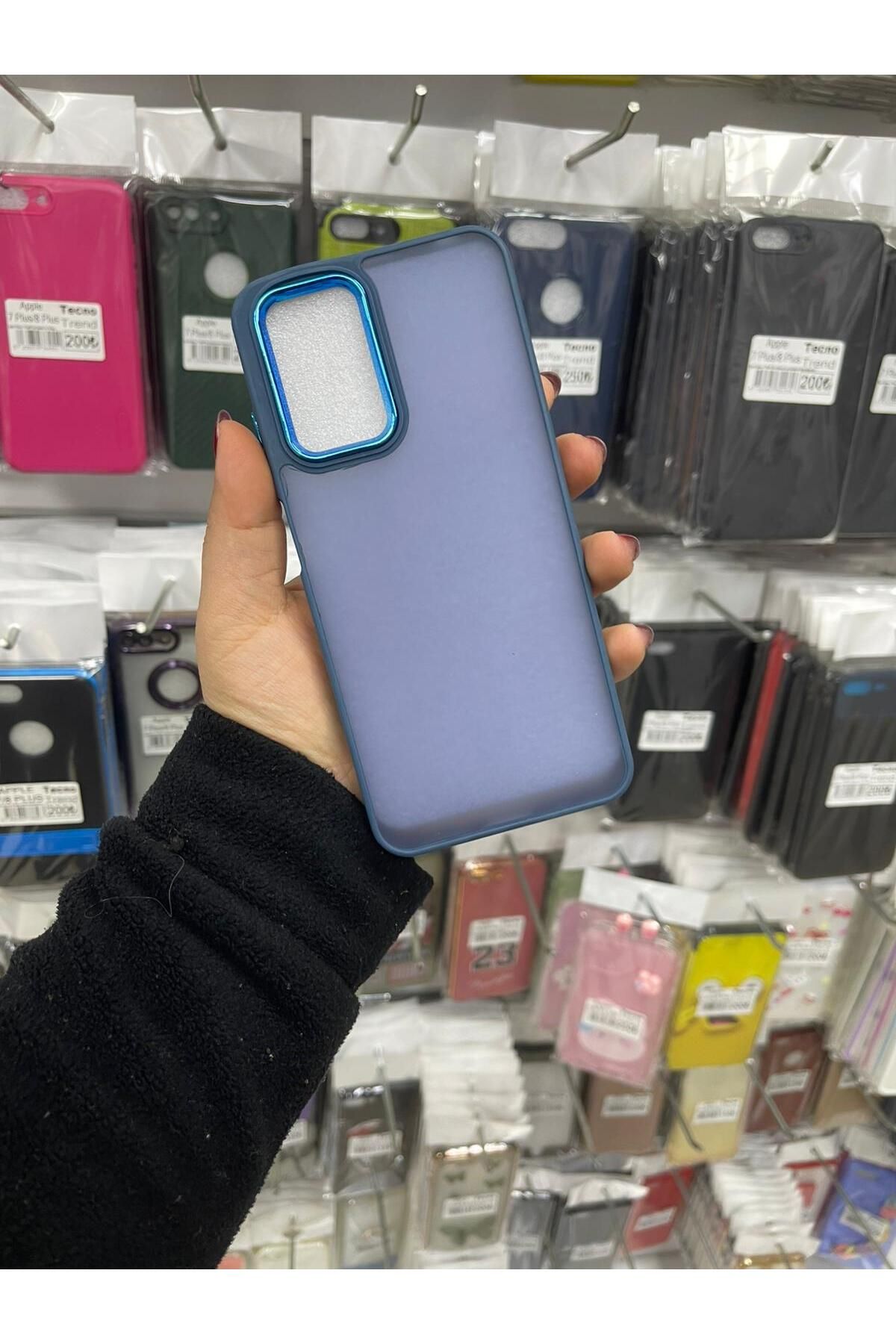 TECNOTREND Redmi 10 2022 Mat flora silikon kapak