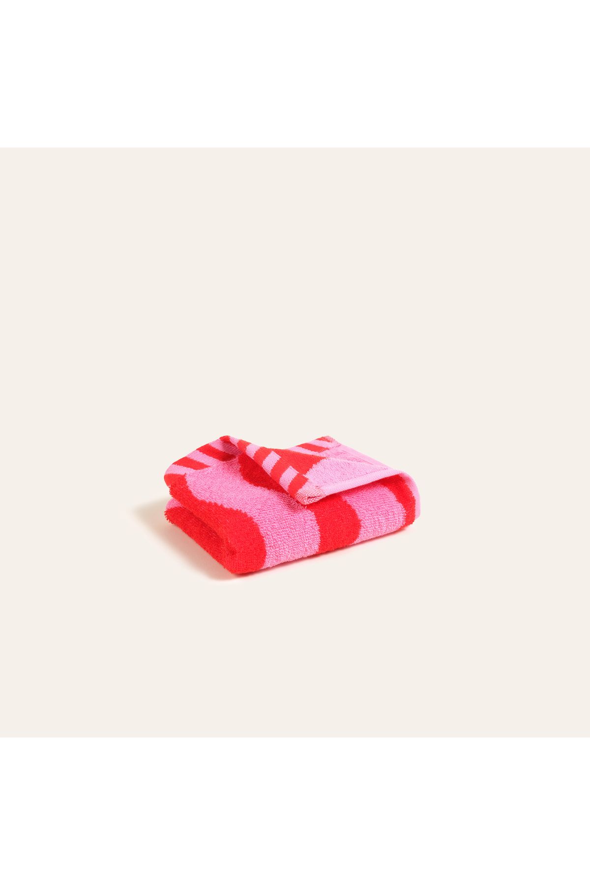 Zsa Zsa Zsu Tabea - Pamuk %100 Pamuk El Havlusu 30x50 Cm Pembe - Kırmızı