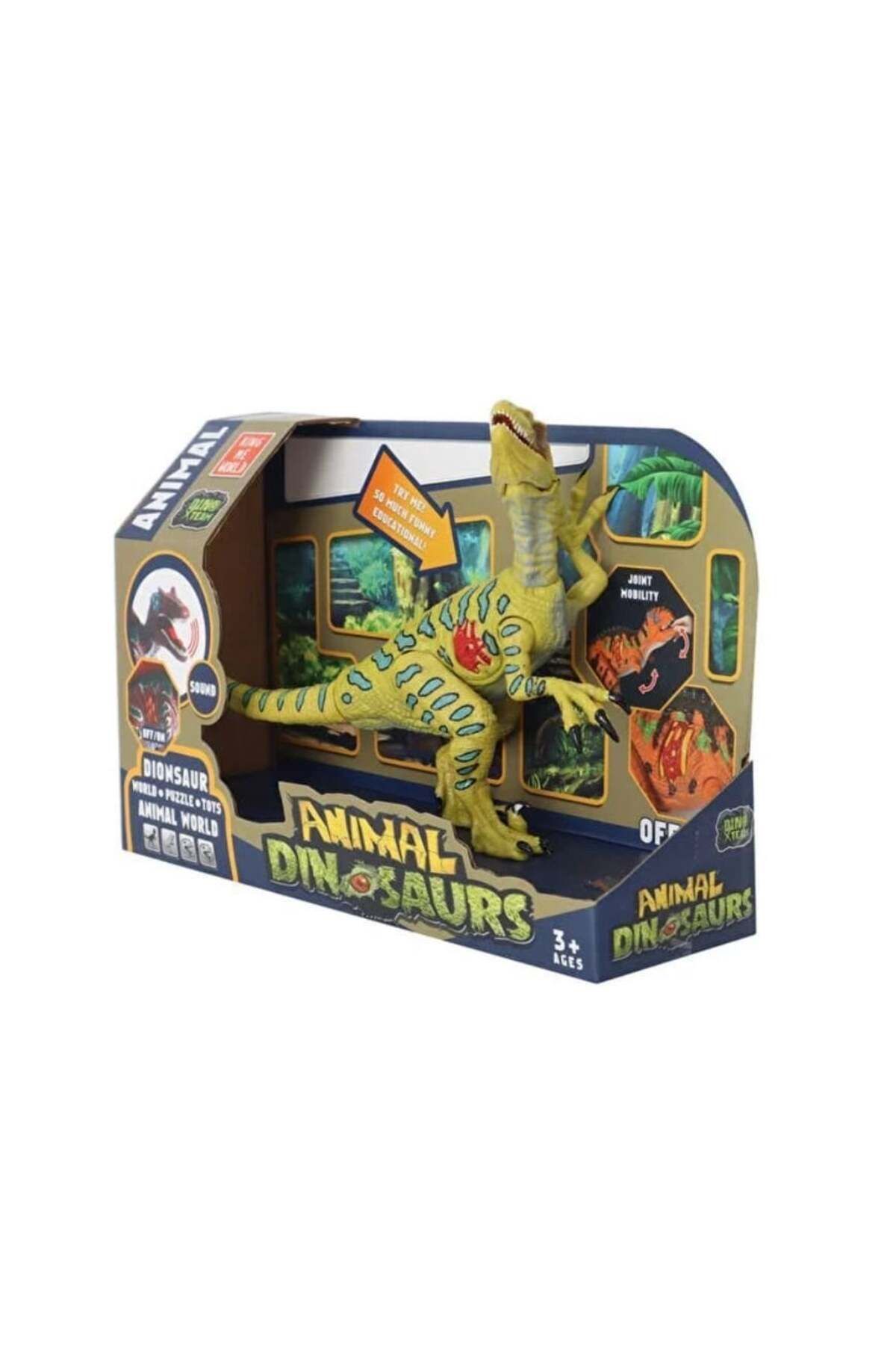 swilex Sesli Dinozor Raptor 22 cm