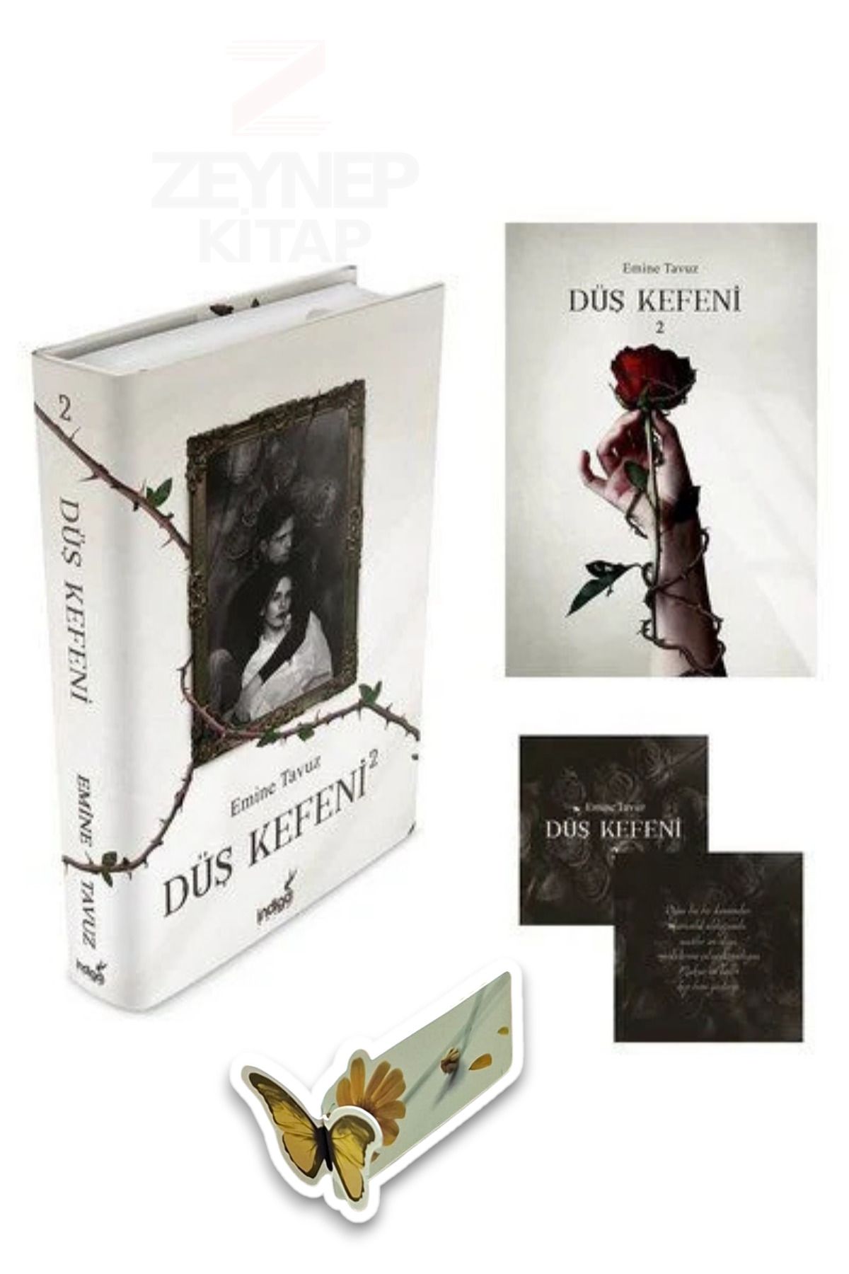 İndigo Kitap Düş Kefeni(CİLTLİ) (Özel Tasarım Hareketli Kelebek Ayraç Hediye)